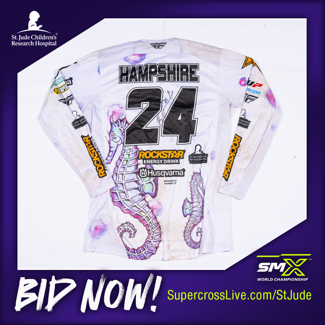 4380_ RJ Hampshire #24 Race Worn Autographed Jersey from Indianapolis