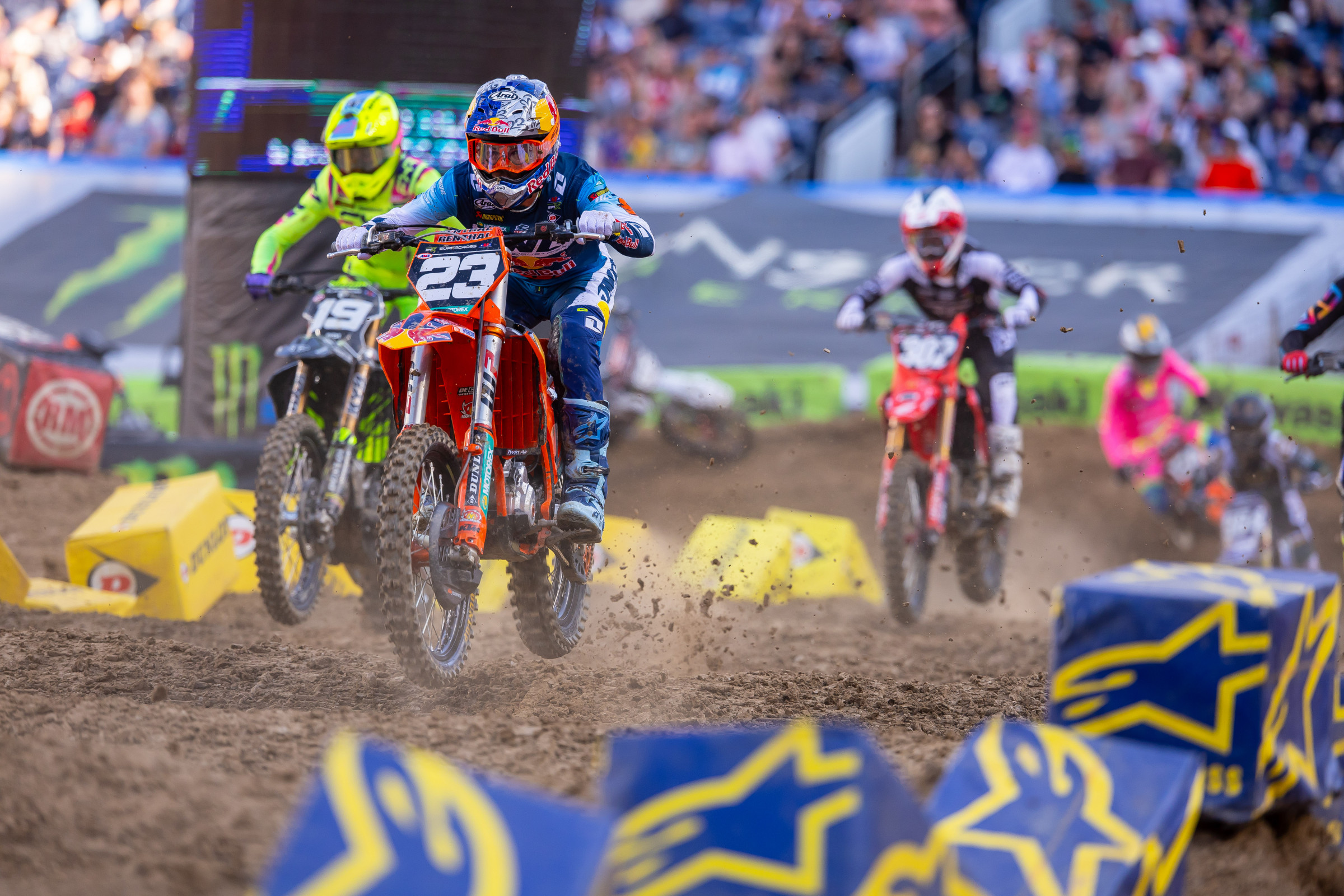 Julien Beaumer was the fastest 250SX qualifier in Denver.