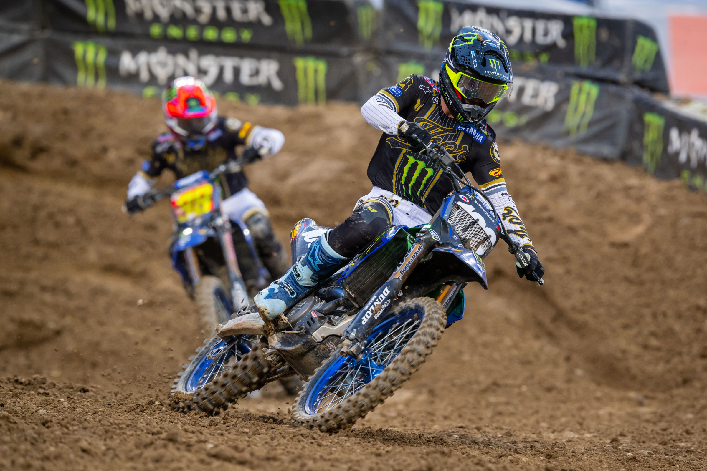 Deegan clinched the 2025 250SX West Division championship after making a hard pass on Davies.