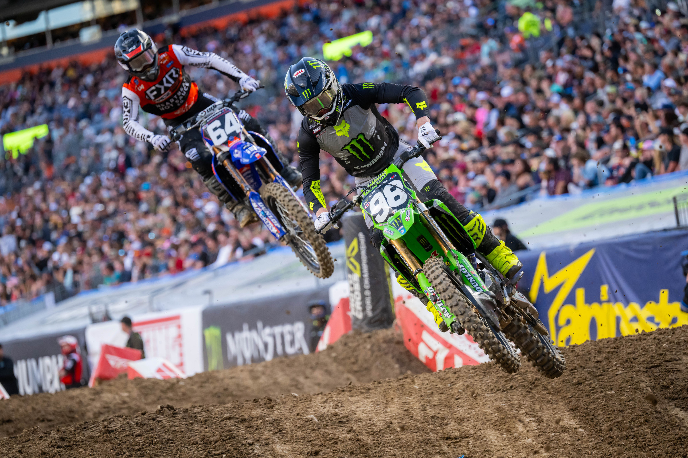 Drew Adams was back in Denver.