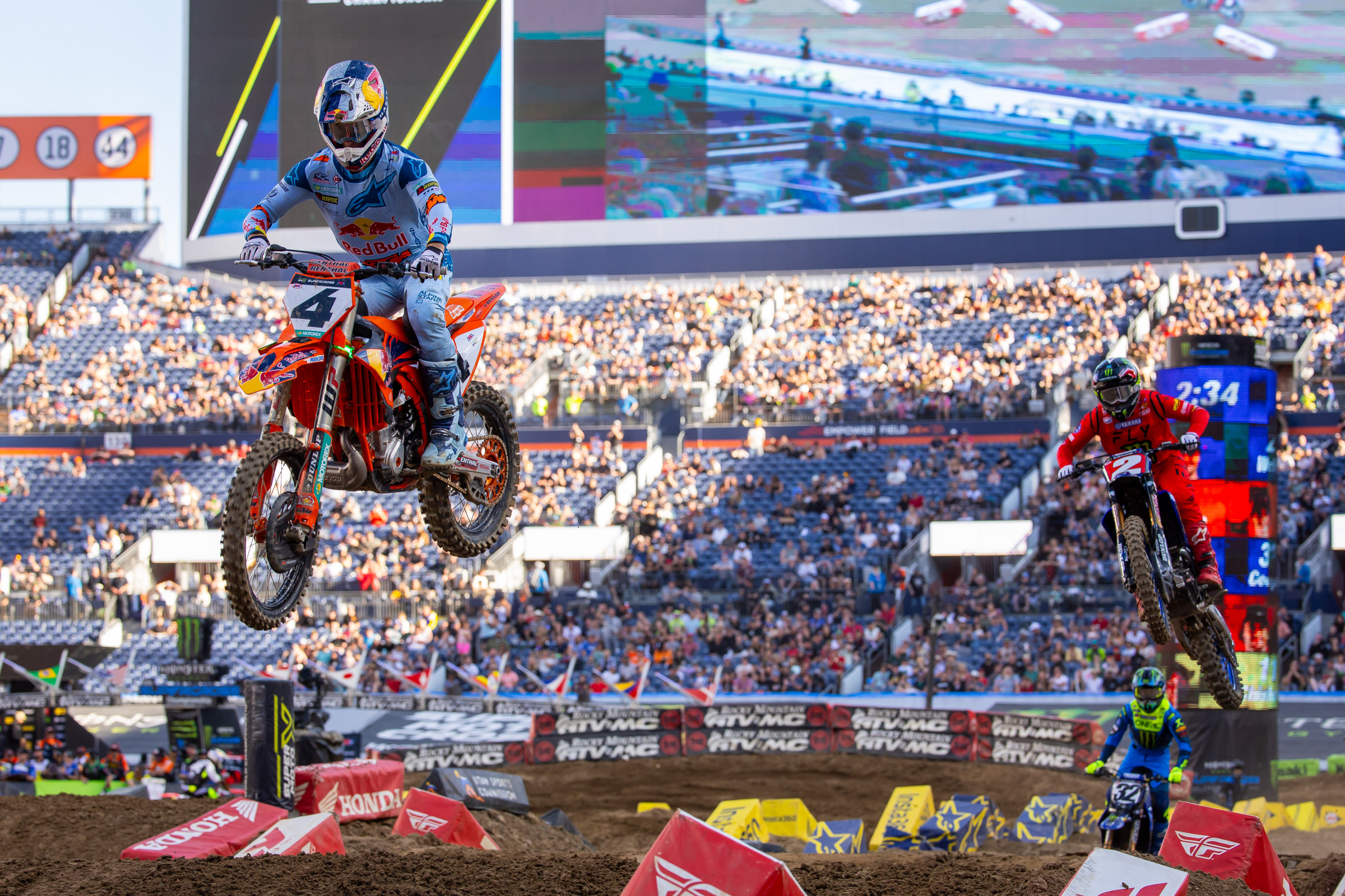 Chase Sexton wins in Denver.