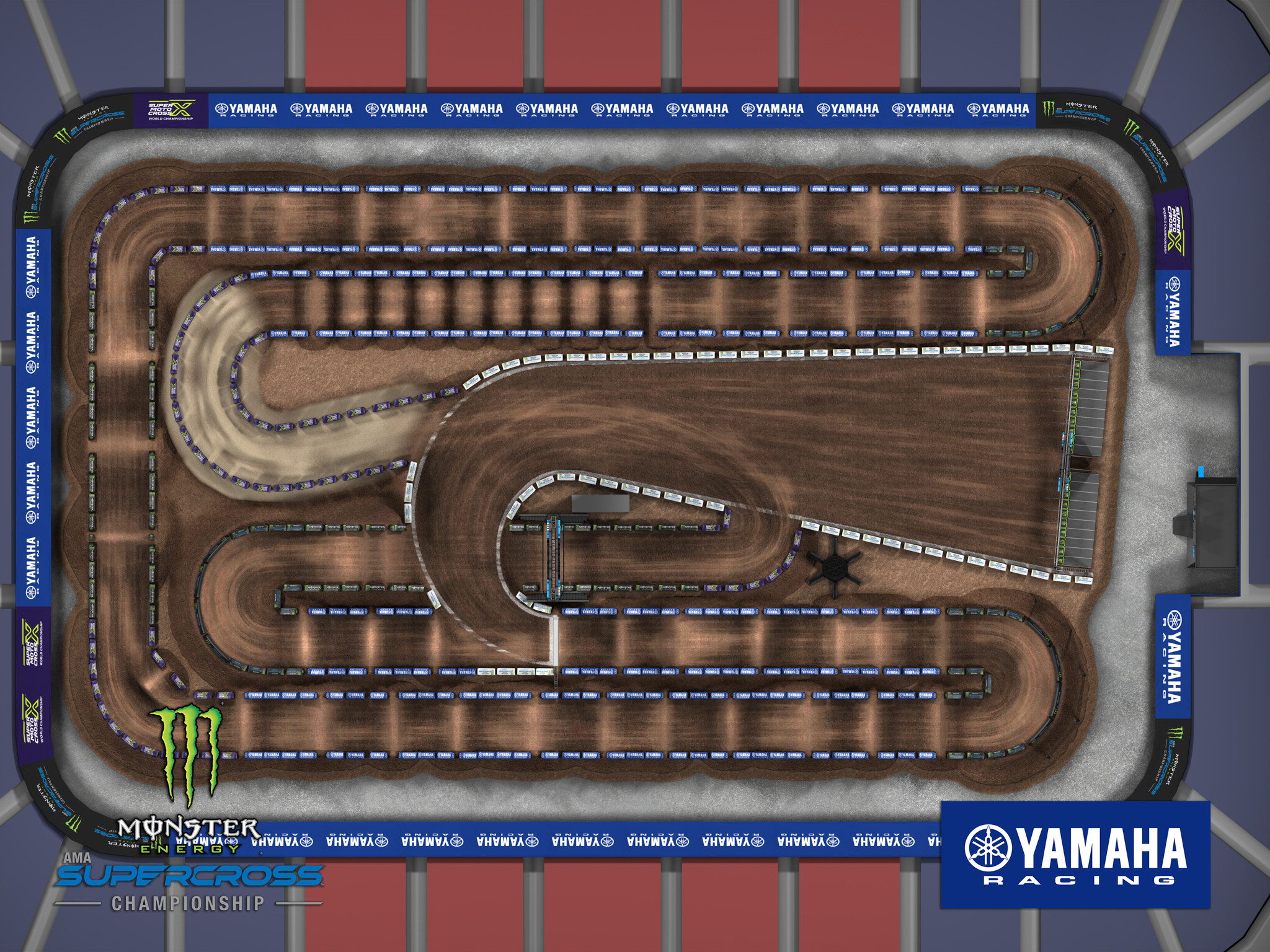 2025 Salt Lake City SX layout.