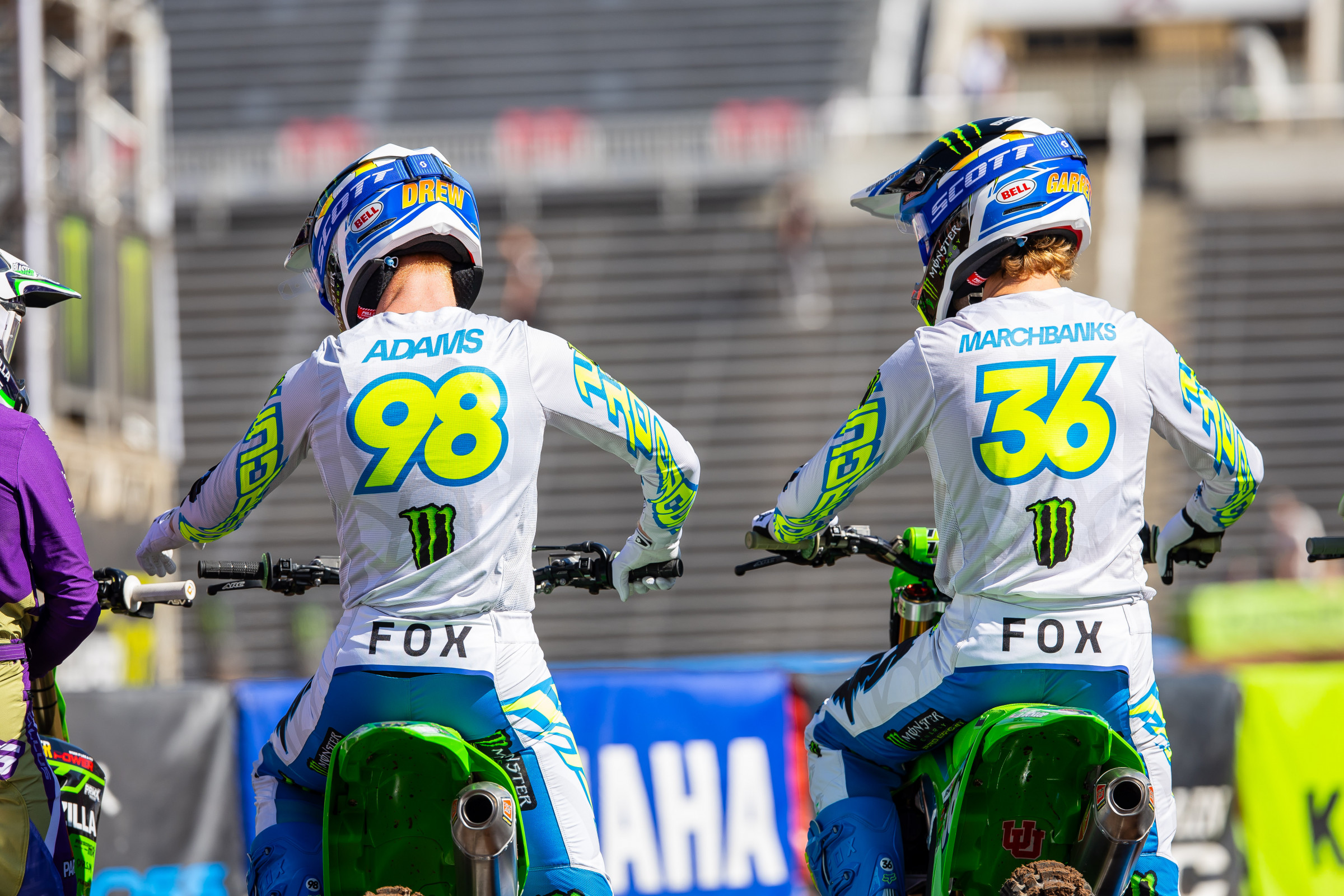 Drew Adams and Garrett Marchbanks will represent in 250SX West, while Seth Hammaker goes for a championship in 250SX East.