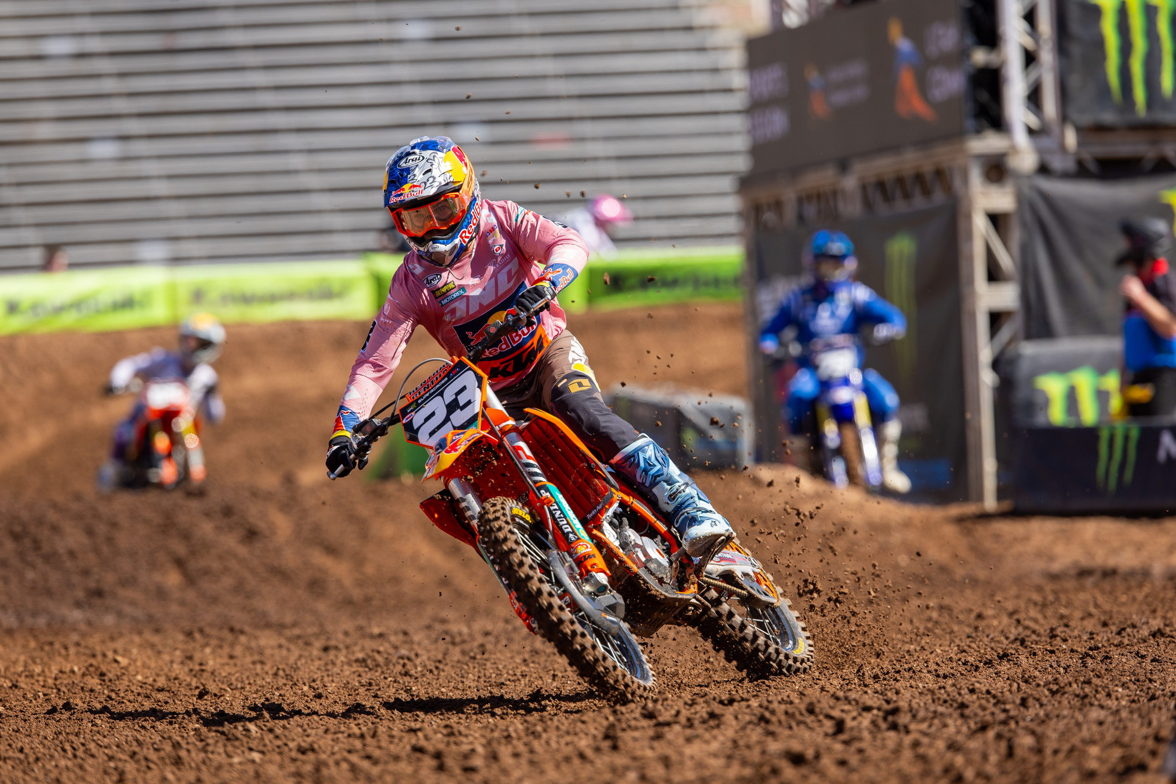Julien Beaumer was fastest in 250SX West.