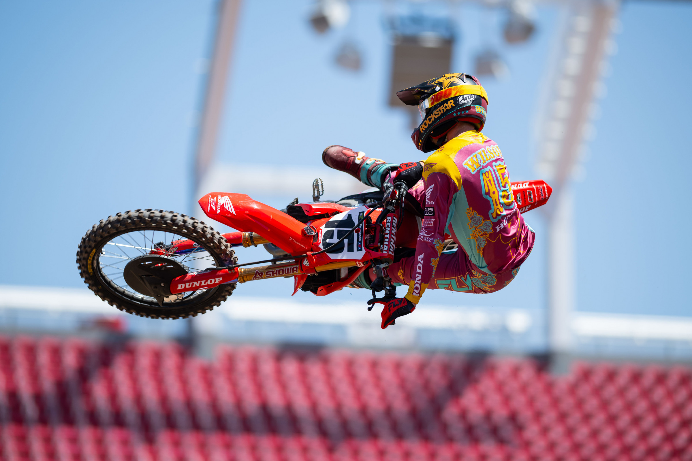 Dean Wilson throwing it flat in Salt Lake City.
