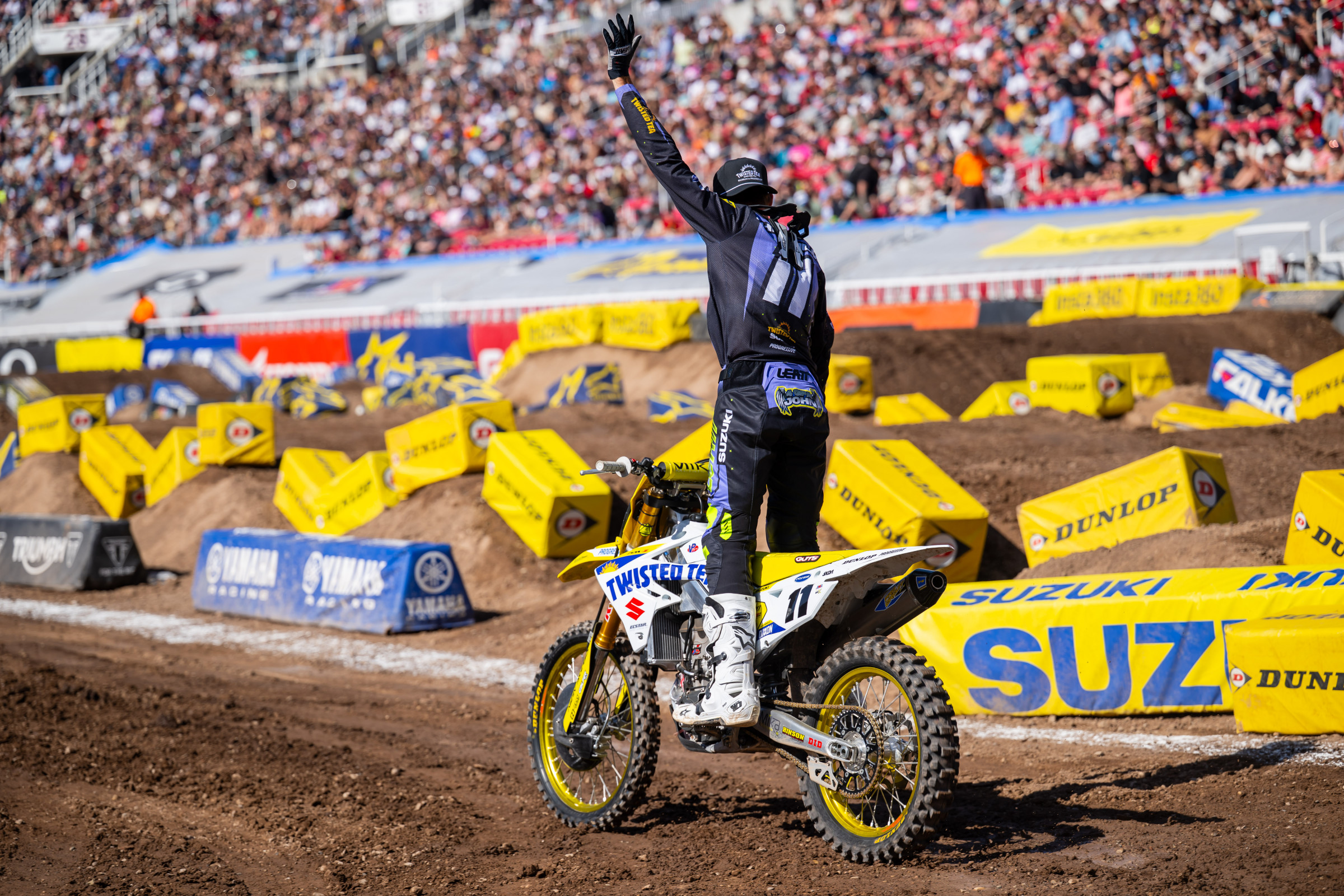 Salt Lake City was Kyle Chisholm's final supercross race.