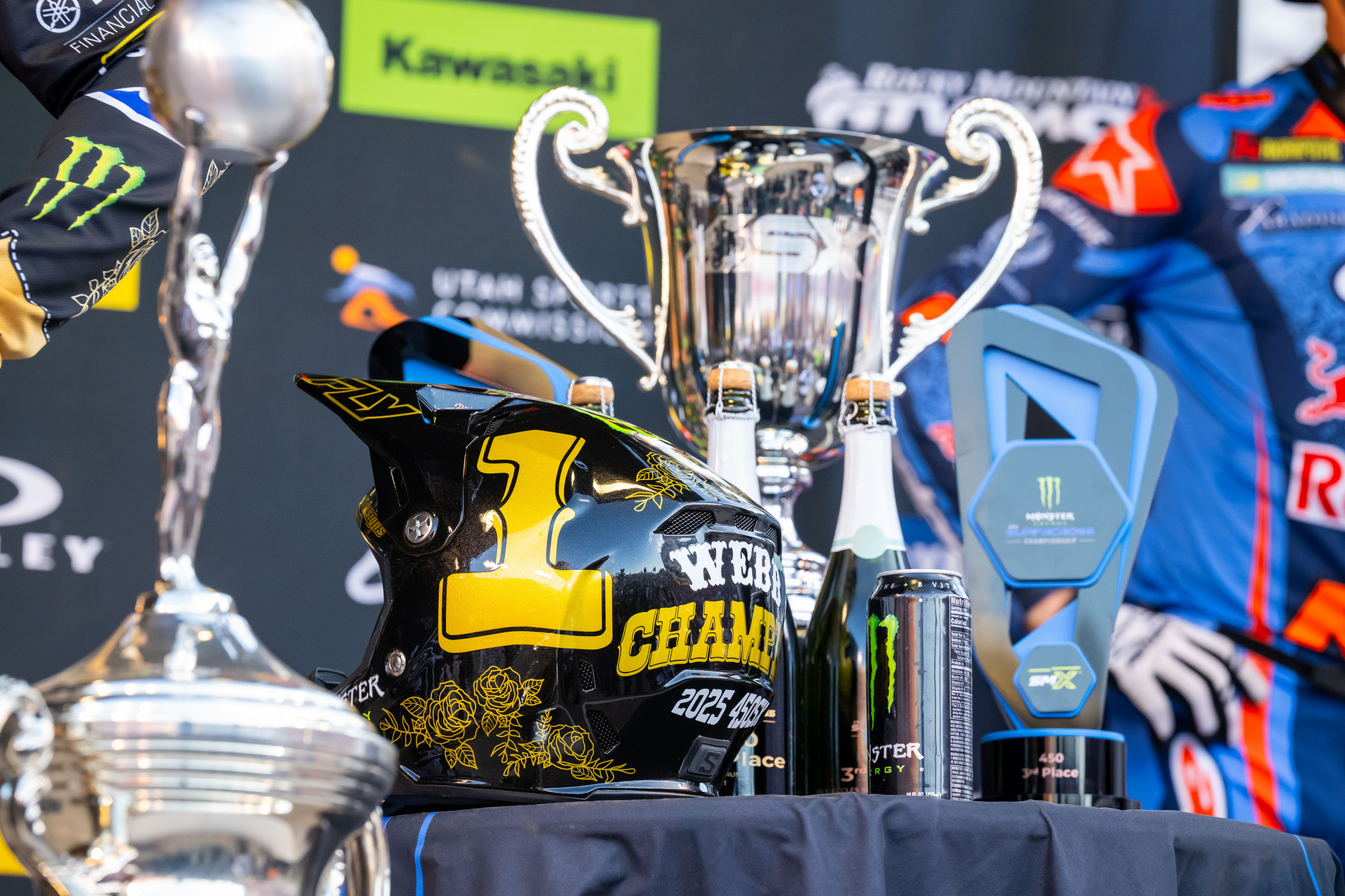 Championship hardware.