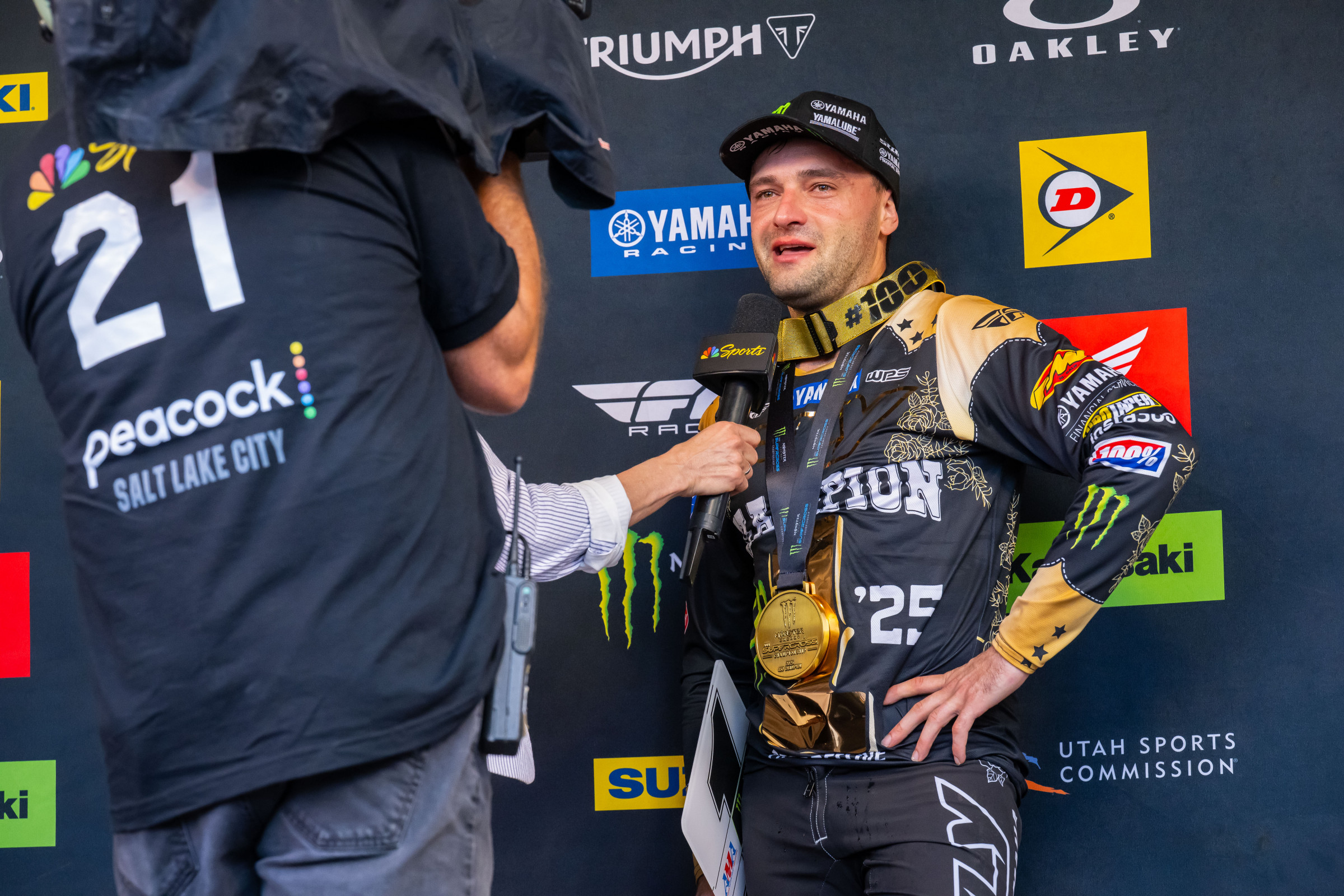 This one meant a lot to Coop. Well done, champ.