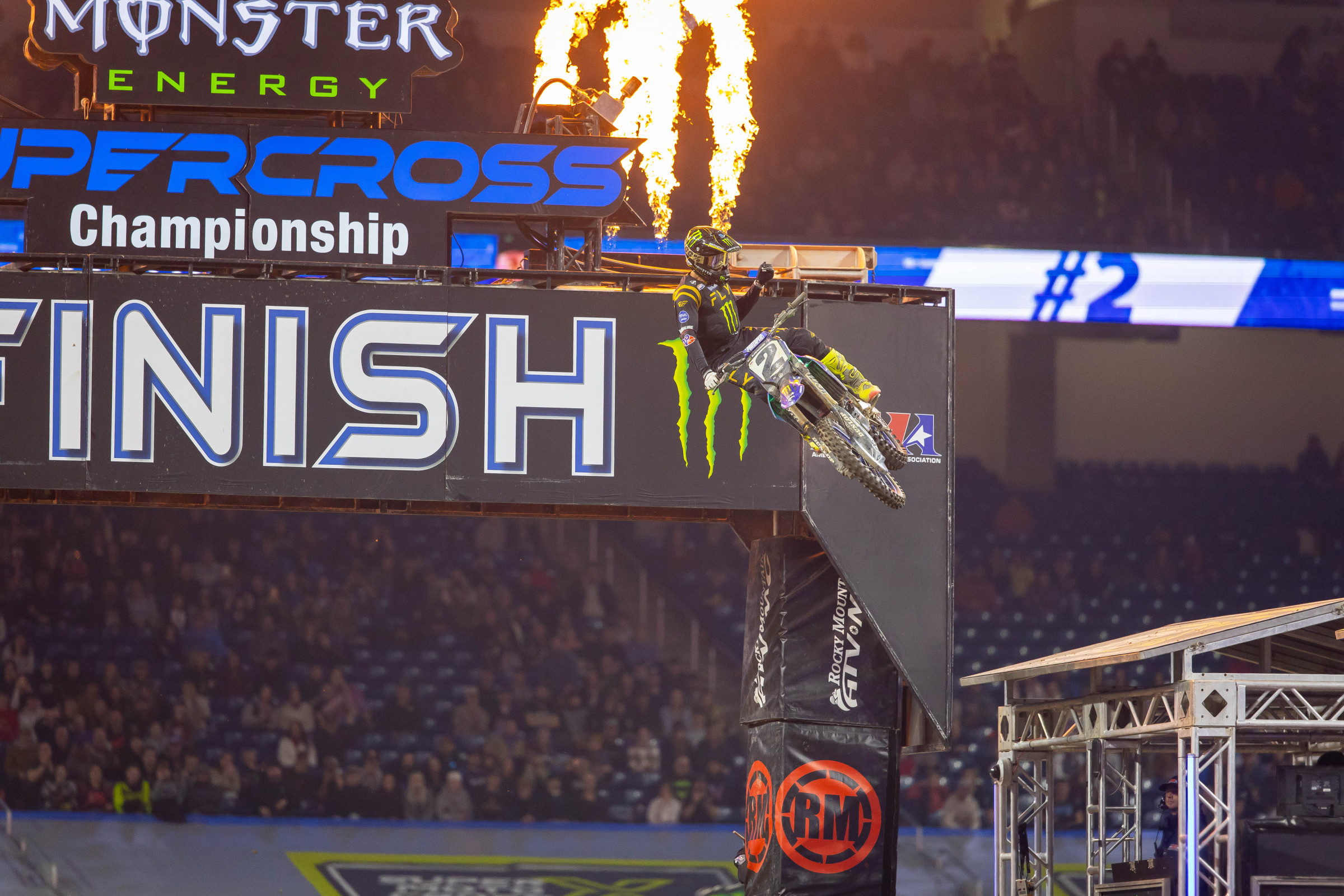 Webb wins the Detroit SX.