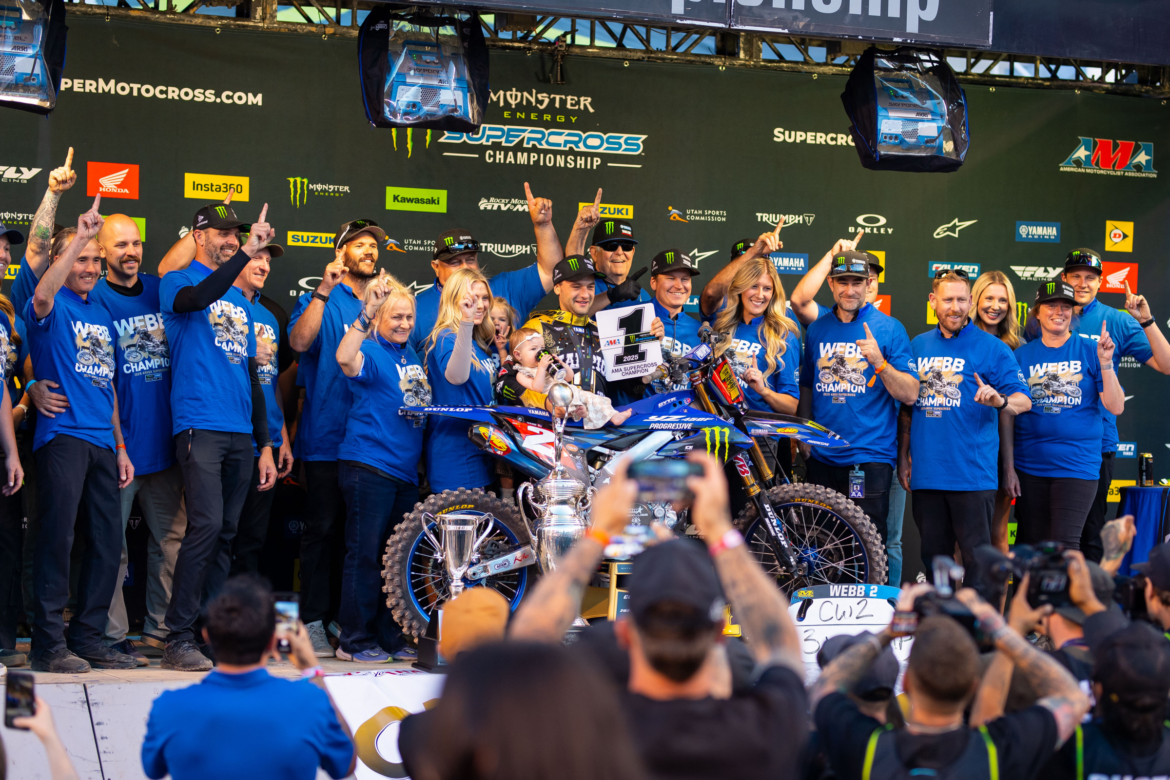 Cooper Webb, three-time 450SX Champion.