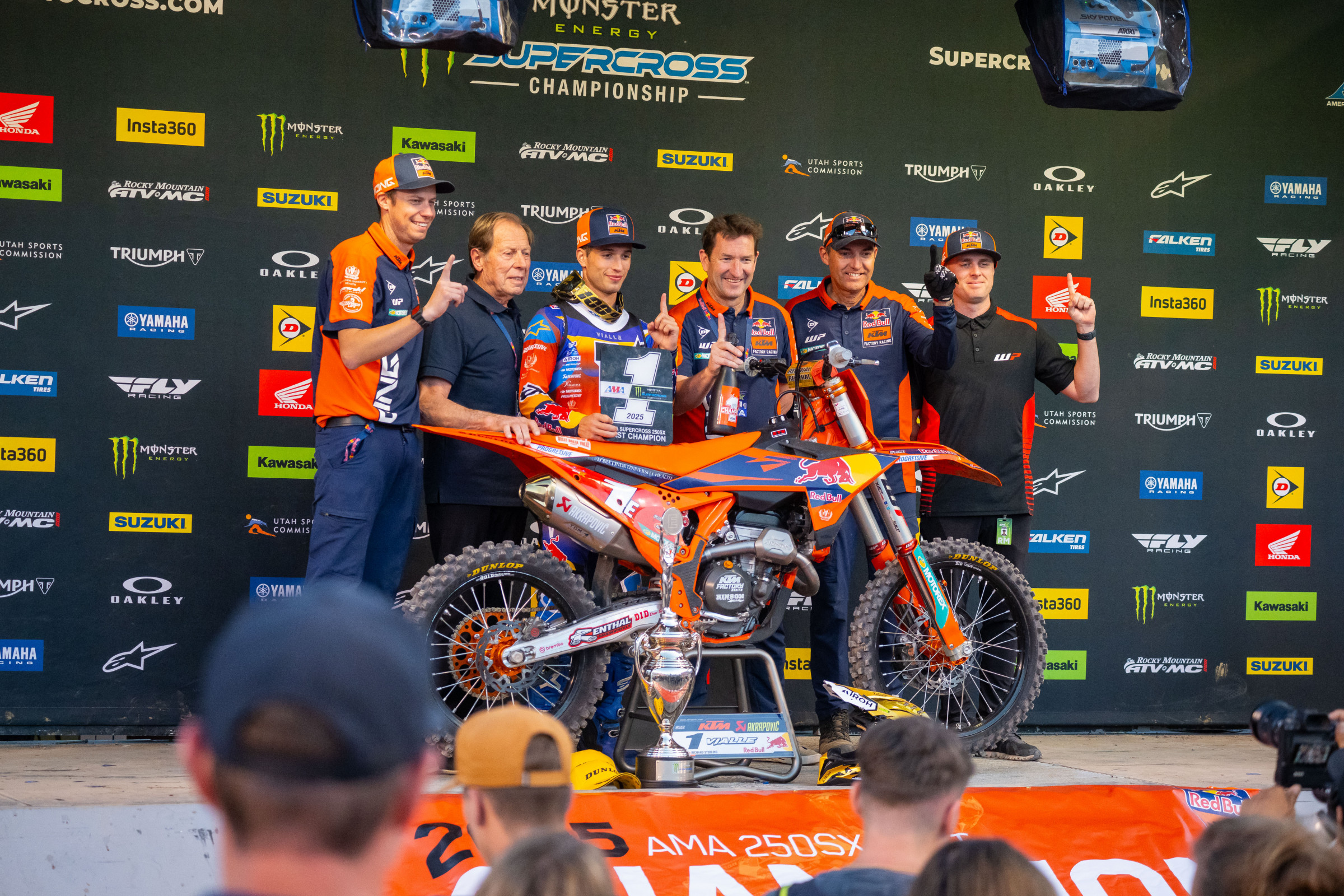 Back-to-back 250SX East Division Champion Tom Vialle.