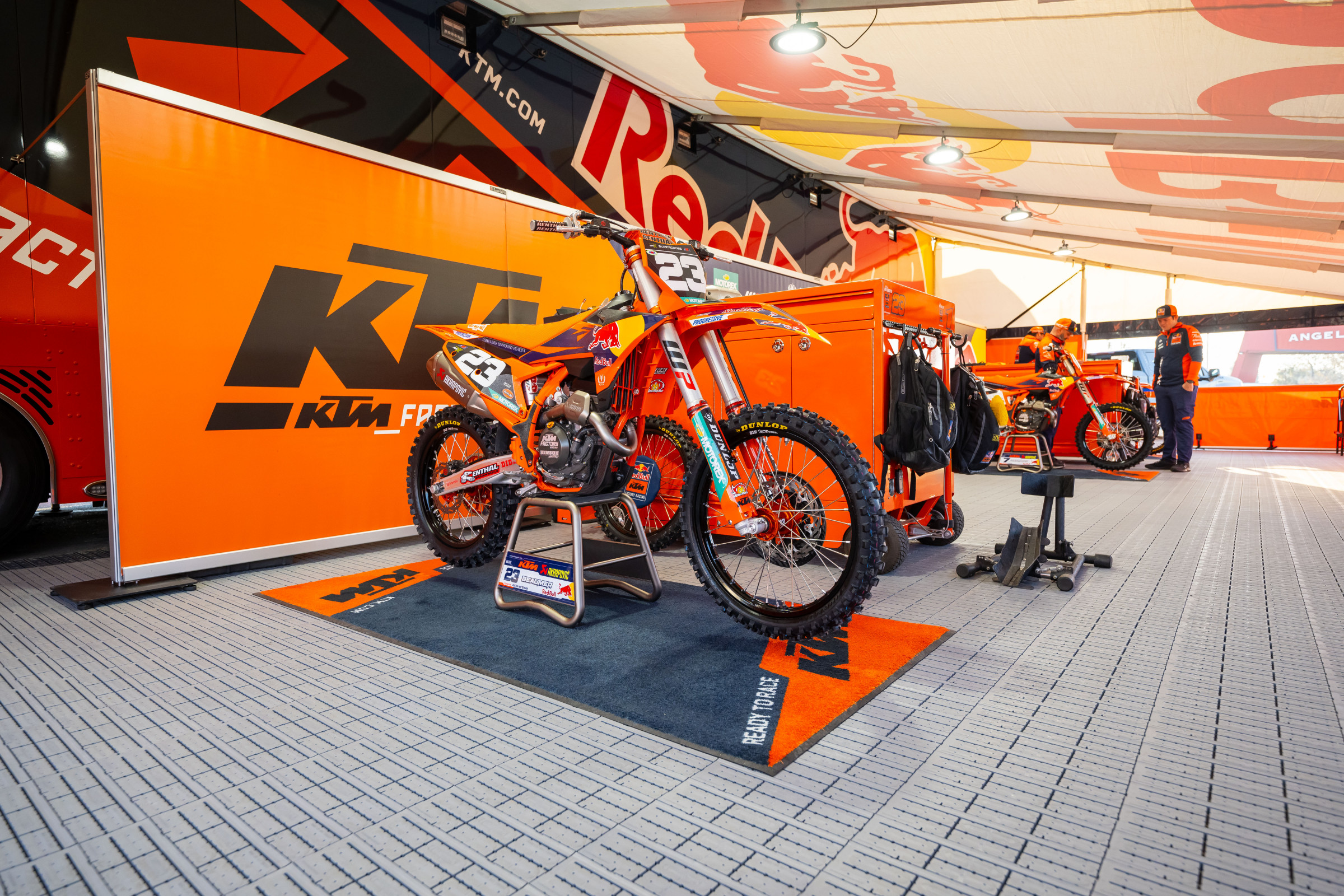 Julien Beaumer's KTM 250 SX-F Bike Breakdown