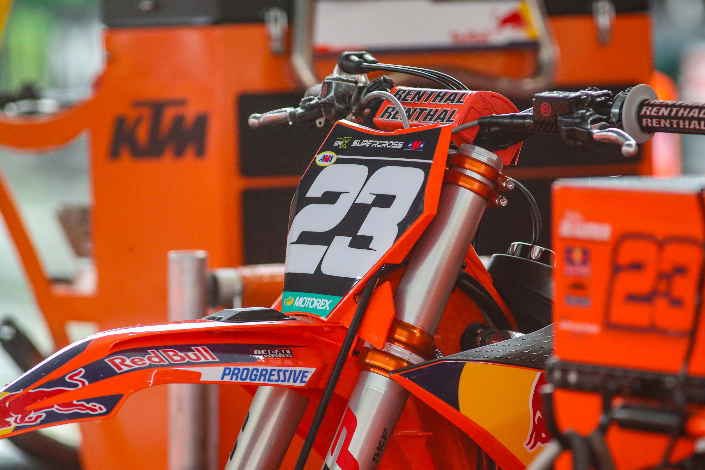 KTM's racing efforts in 2025 have continued without any sign of trouble, and the brand has already signed some riders for 2026
