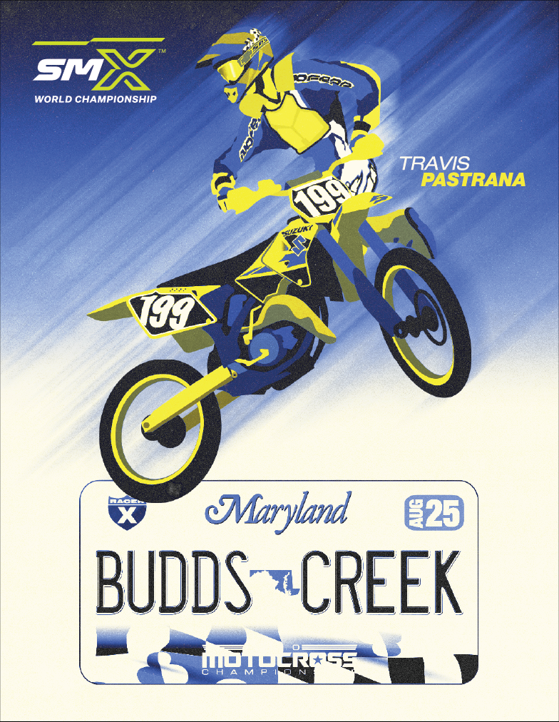 2025 Budds Creek National Official Event Sticker