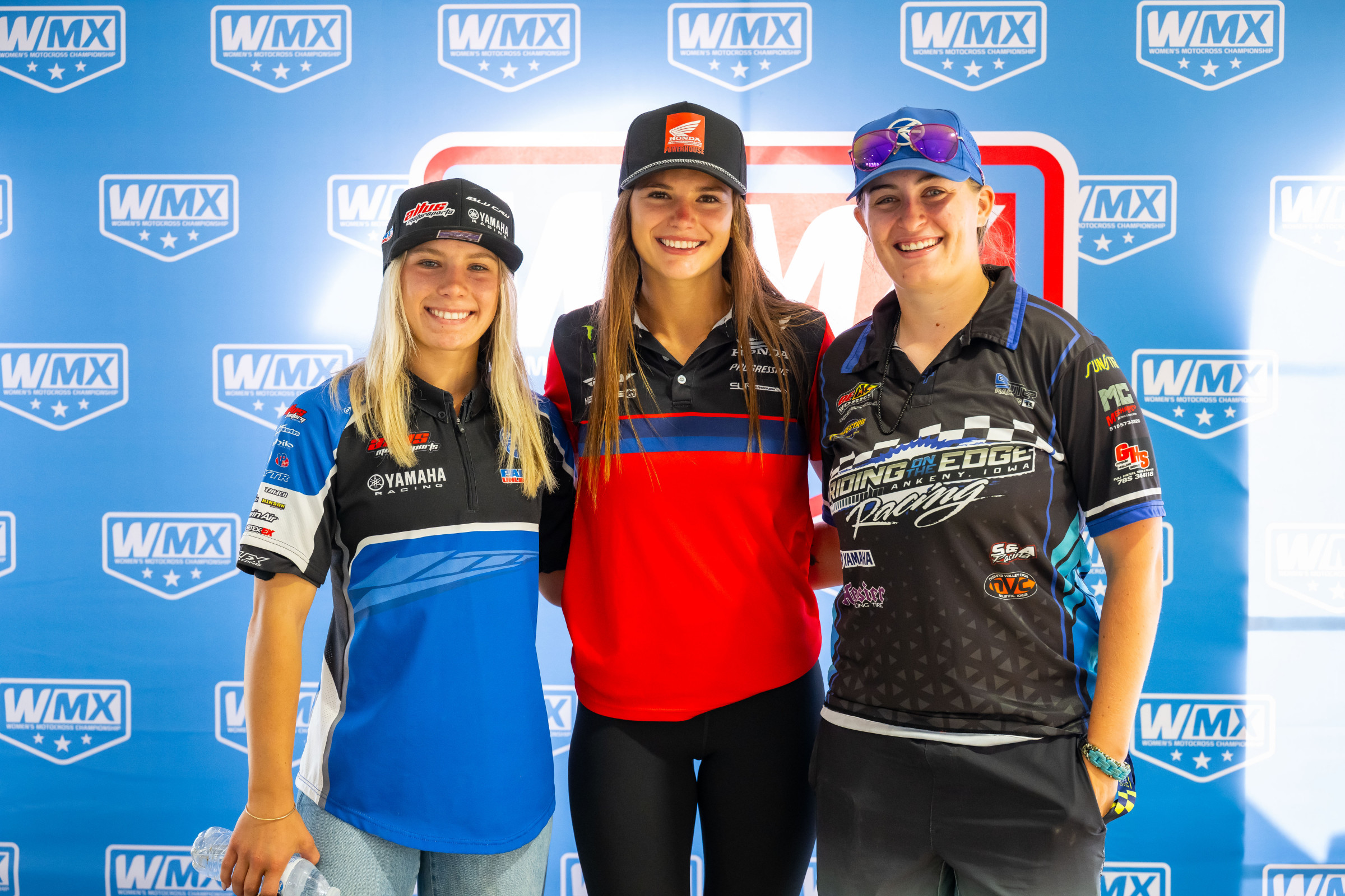 From left to right, Lala Turner, Mikayla Nielsen, and Jordan Jarvis.