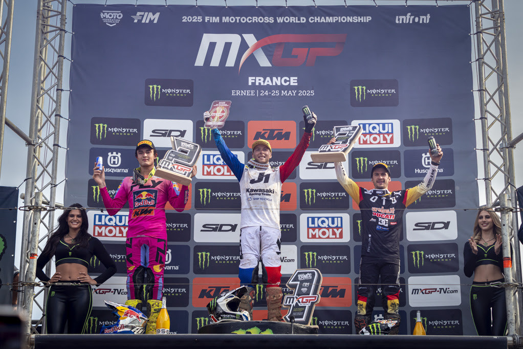 MXGP overall podium