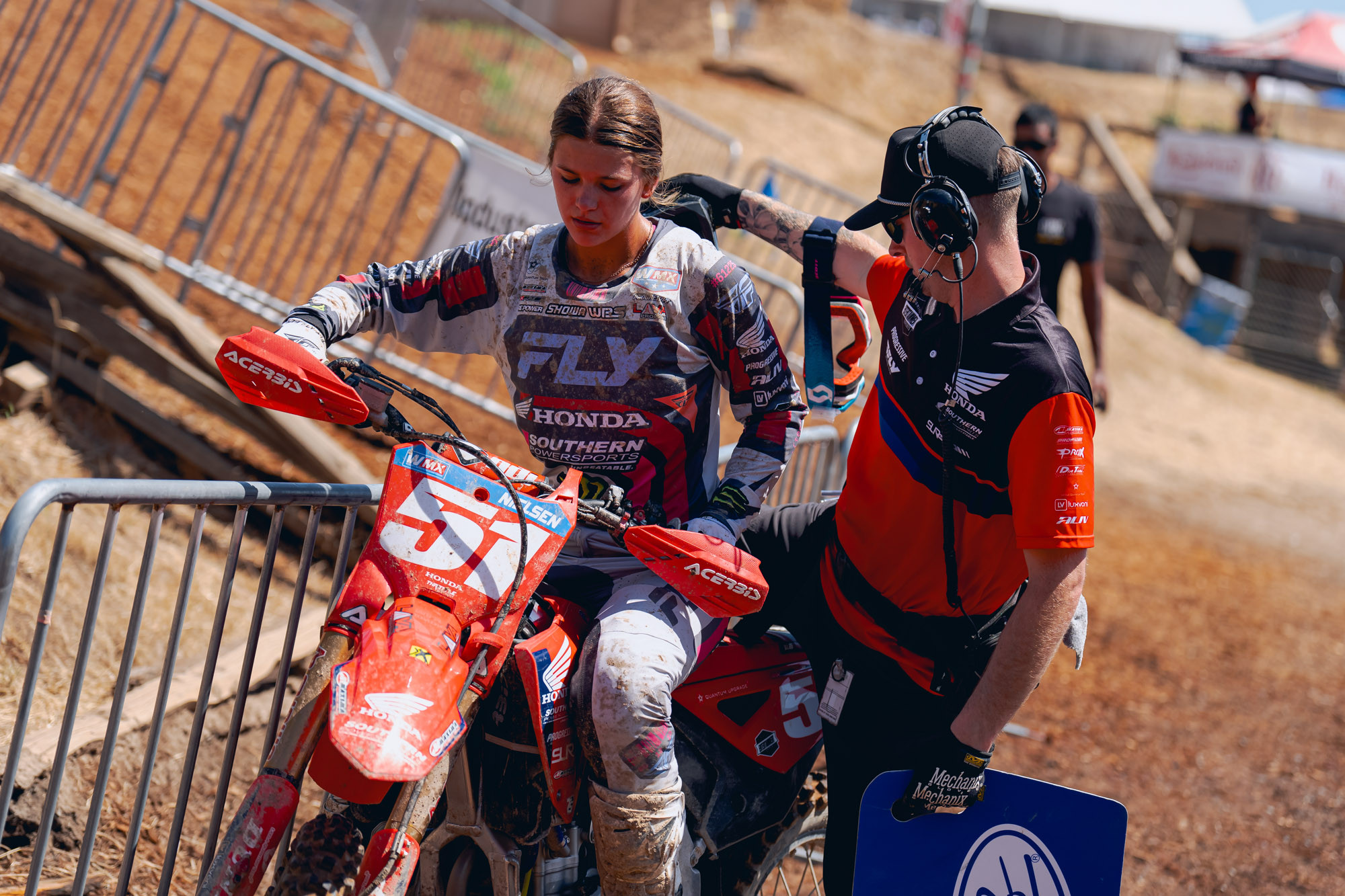 Mikayla Nielsen didn't get the starts she needed to compete for the win at Hangtown.