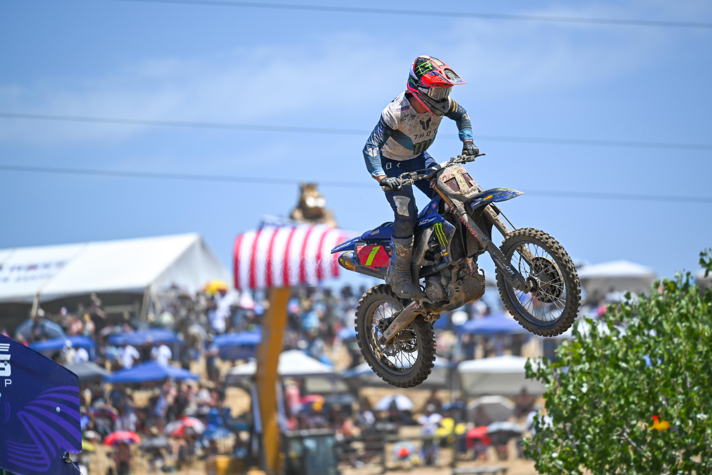 Haiden Deegan starts the 2025 Pro Motocross season with three straight moto wins.