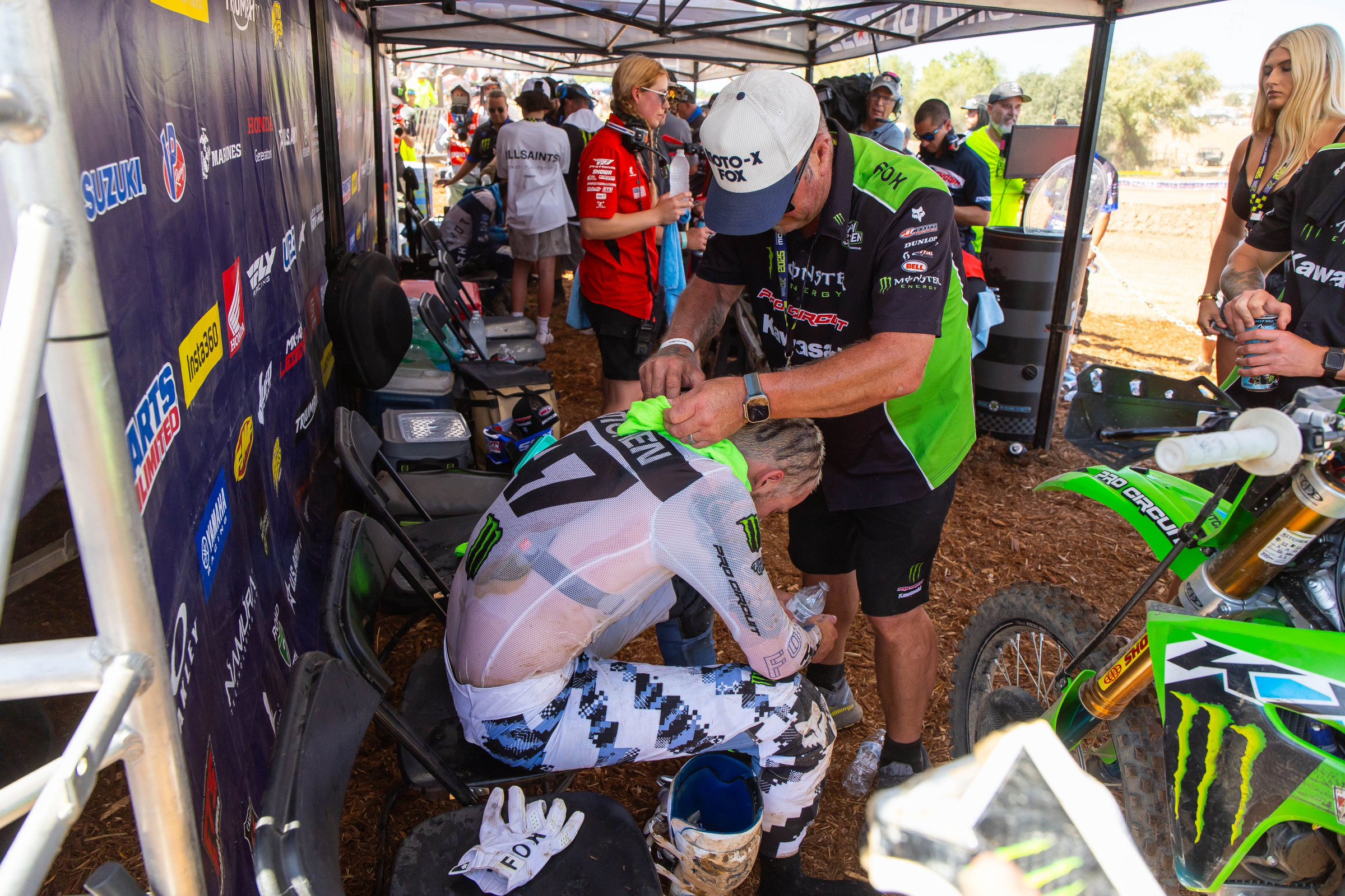 It was hot at Hangtown and the riders were feeling it!