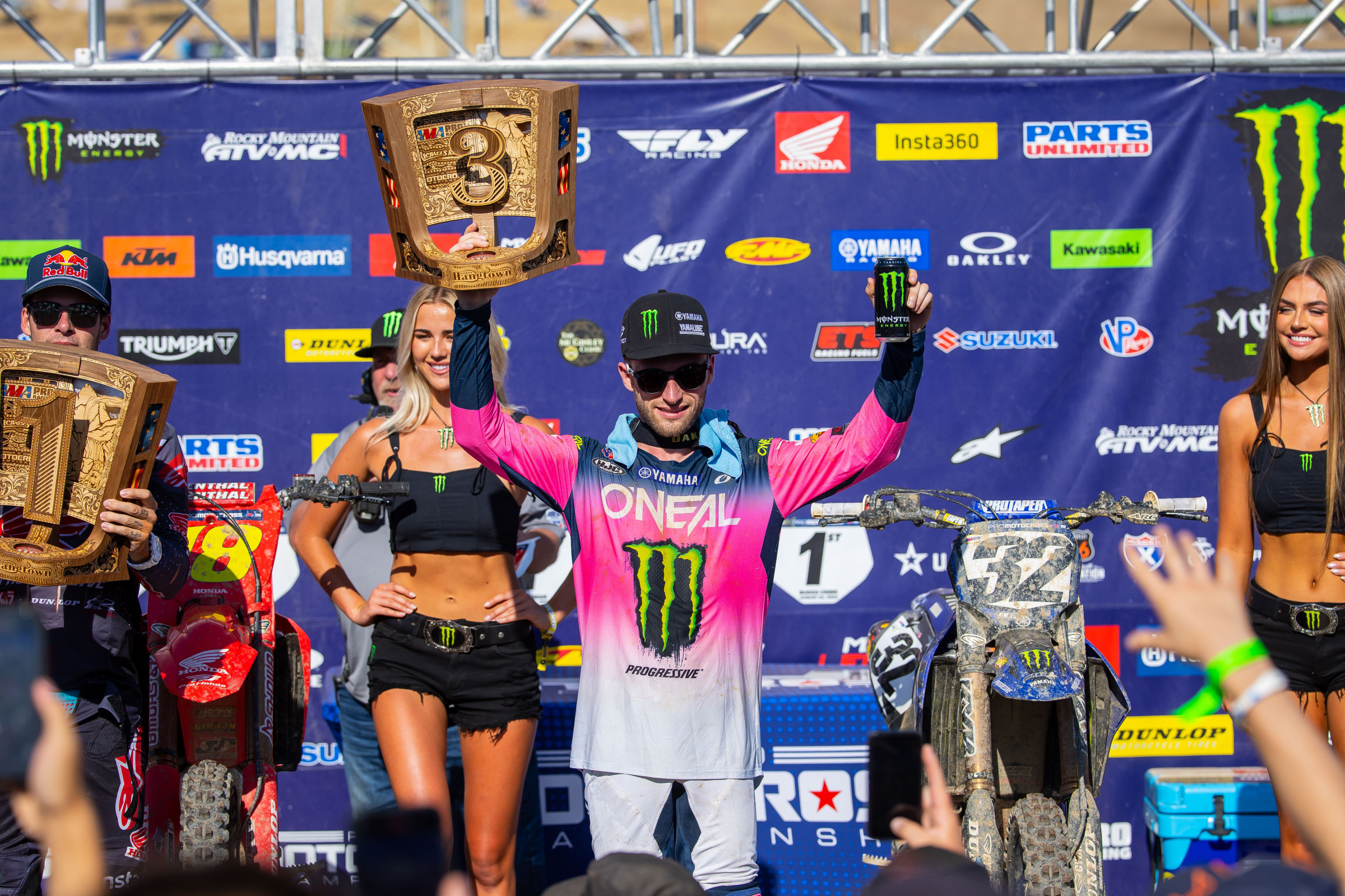 Cooper already has two runner-up moto finishes in 450MX this year. Last season his best was a third.