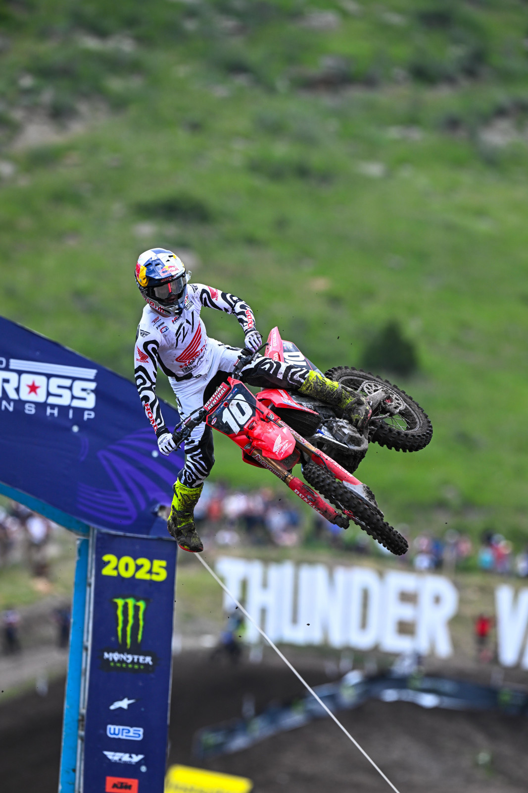 Chance Hymas did not even start the second moto at the Hangtown Motocross Classic just one week ago due to food poisoning. Now, seven days later, he is the first 250 Class moto winner in Colorado.