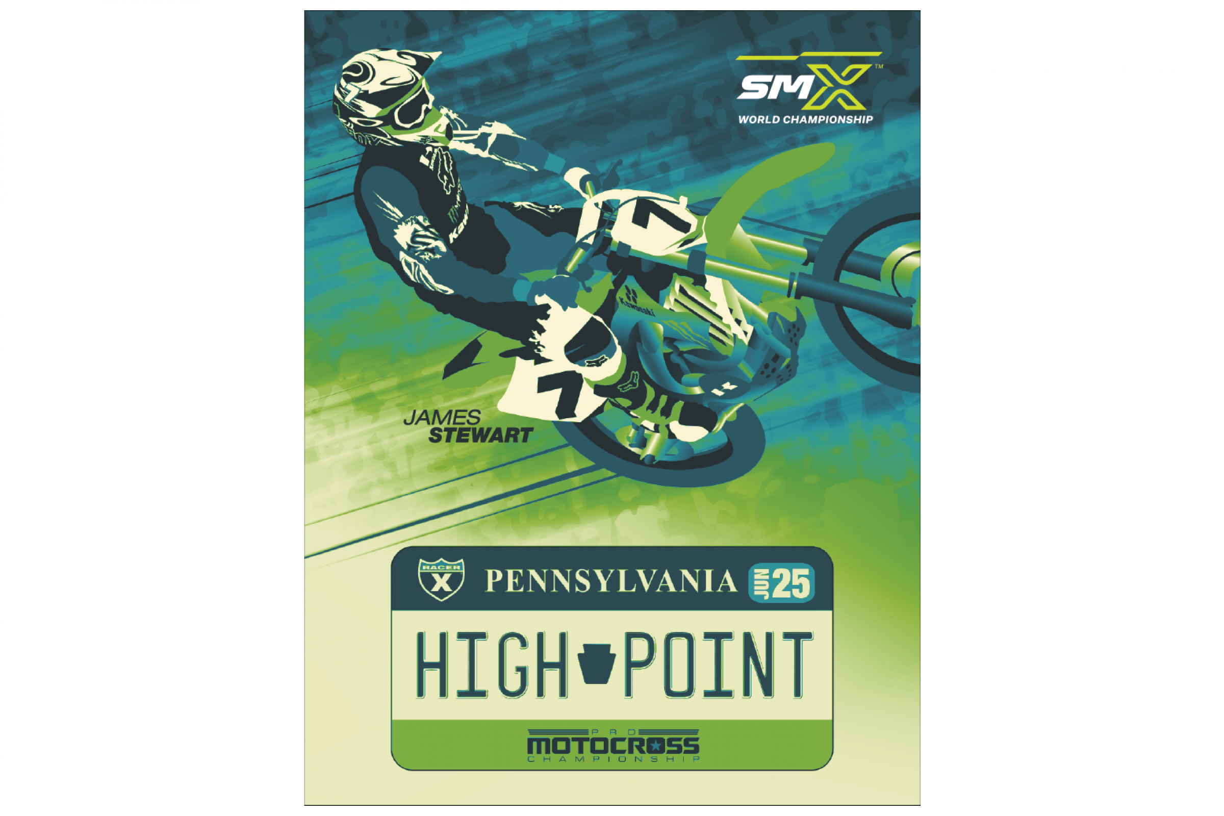High Point National Event Sticker Available at Racer X Trailer This Weekend