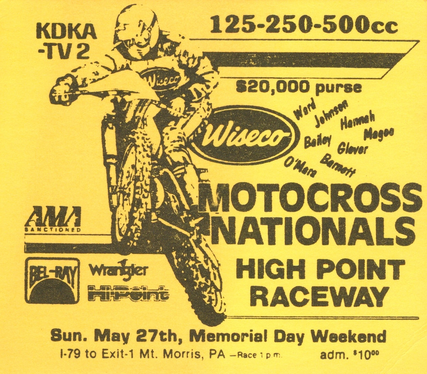 1983 High Point ticket