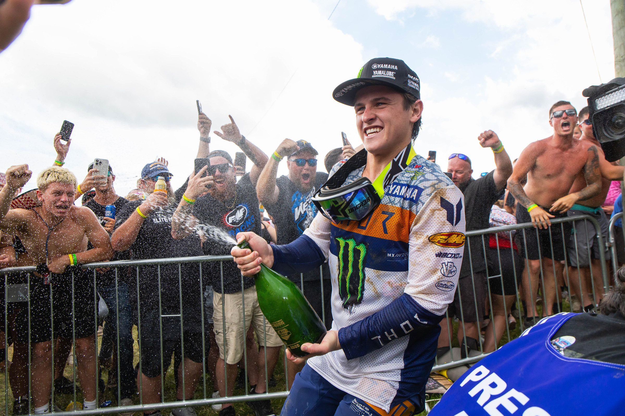 Deegan has been getting plenty of practice uncorking champagne in 2025.