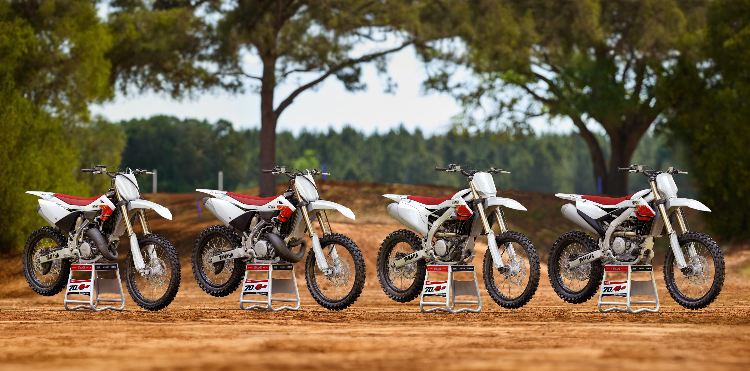 70th Anniversary Edition YZ models