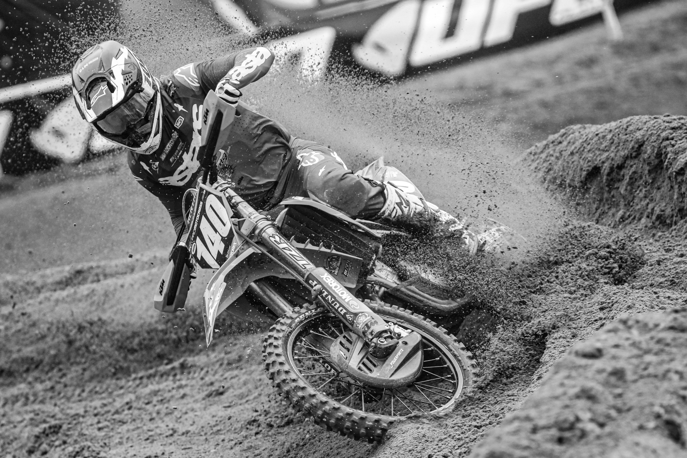 Local Russell Buccheri navigates the Southwick sand.