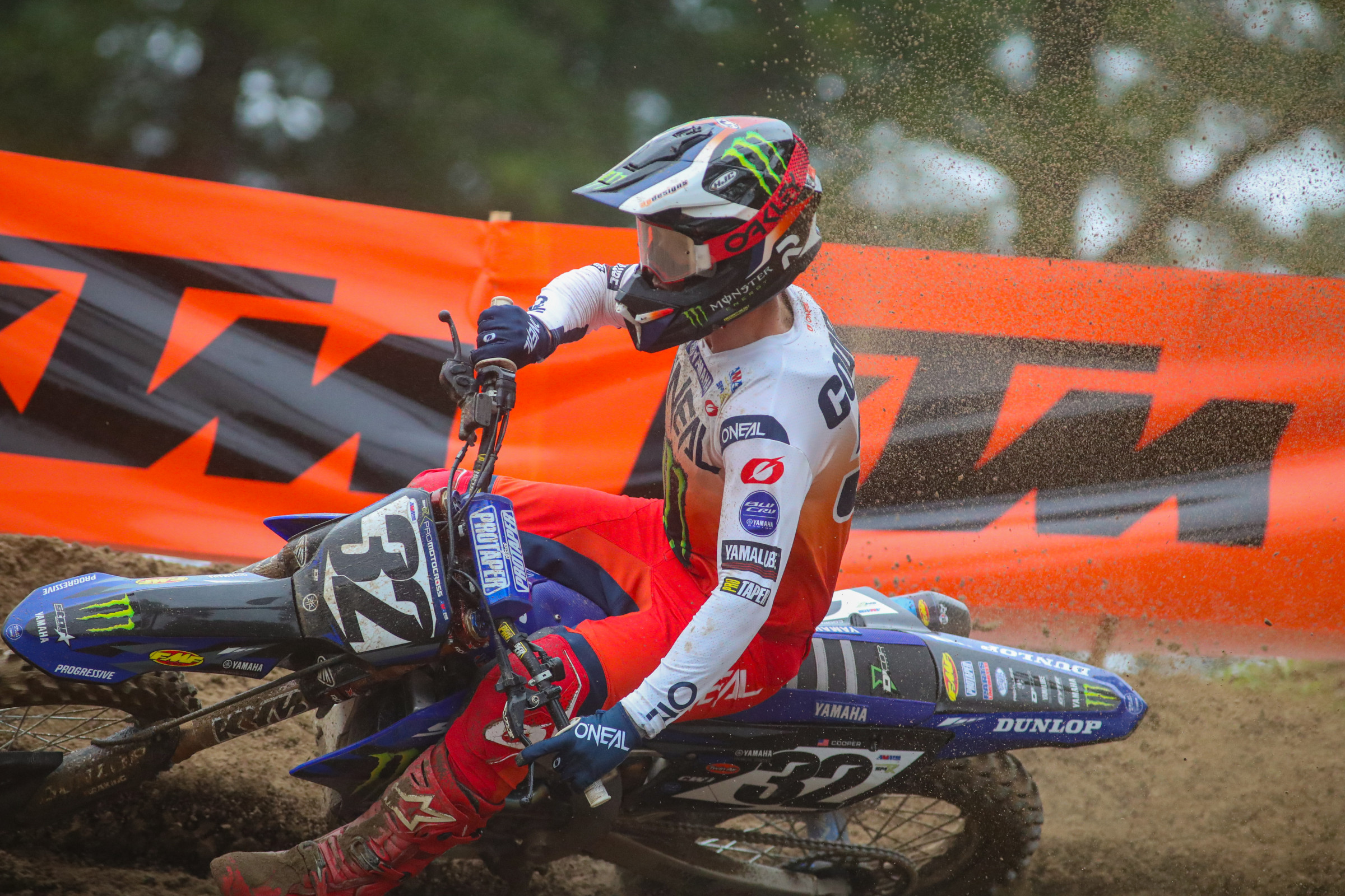 Justin Cooper, the 450 Class fastest qualifier today.