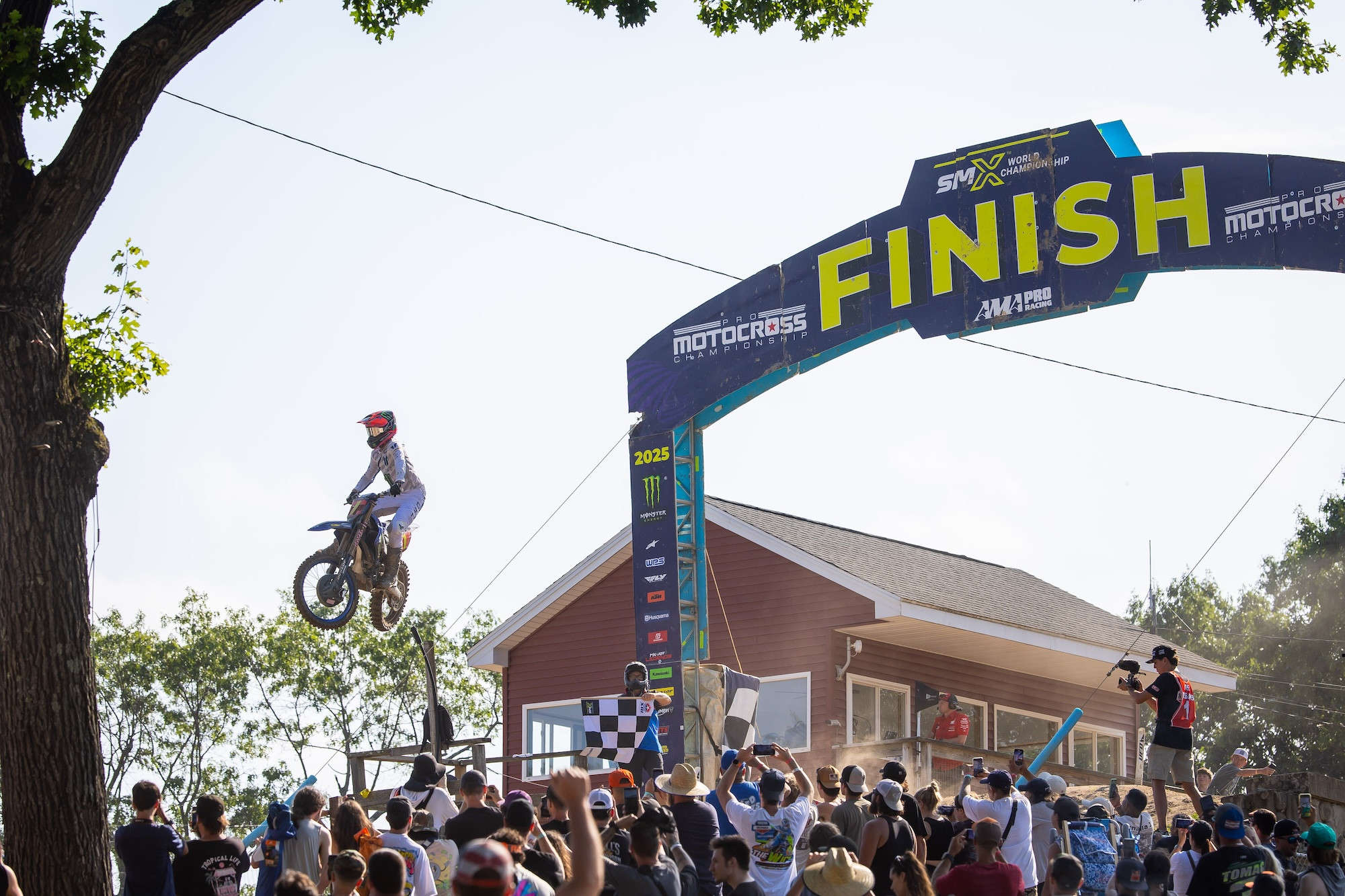 Haiden Deegan enjoyed a perfect afternoon earning fastest qualifier, both holeshots, and leading every lap in his fourth 1-1 sweep of the season.