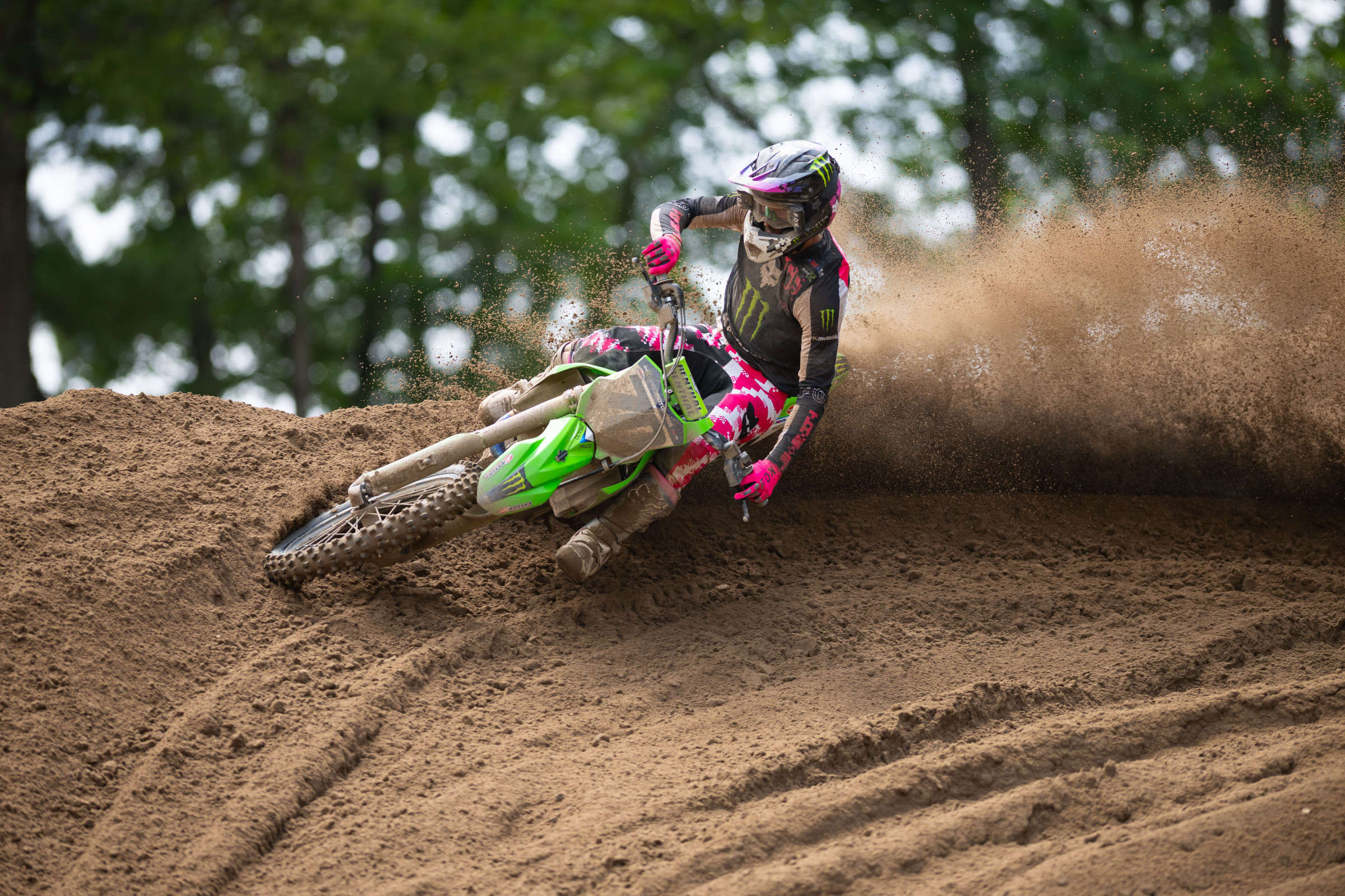 Prado showed real speed surfing across the sand of Southwick.