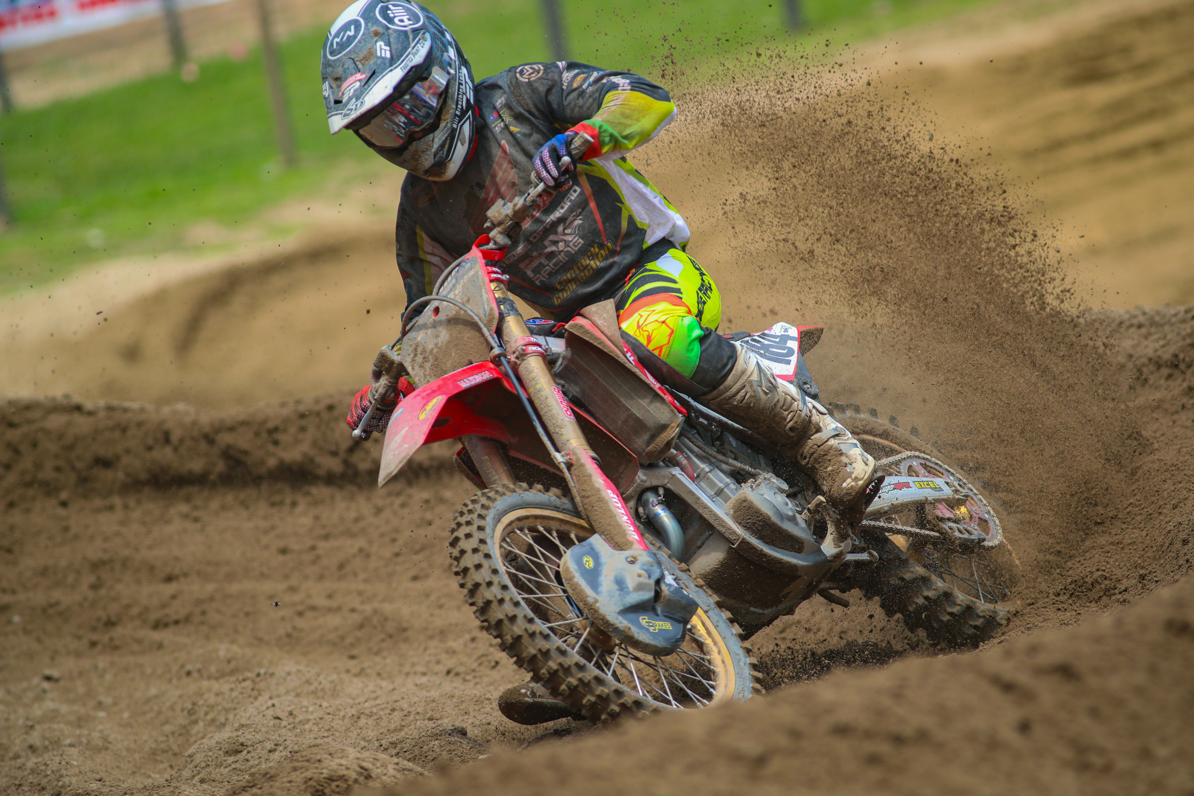 Mike Witkowski, normally #8 in GNCC Racing, ran #184 at The Wick 338.