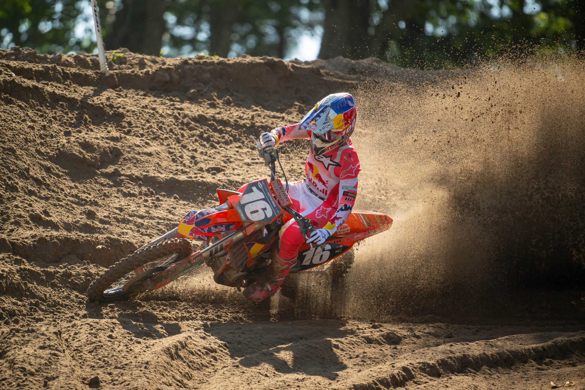 Tom Vialle had an excellent first moto at Southwick.