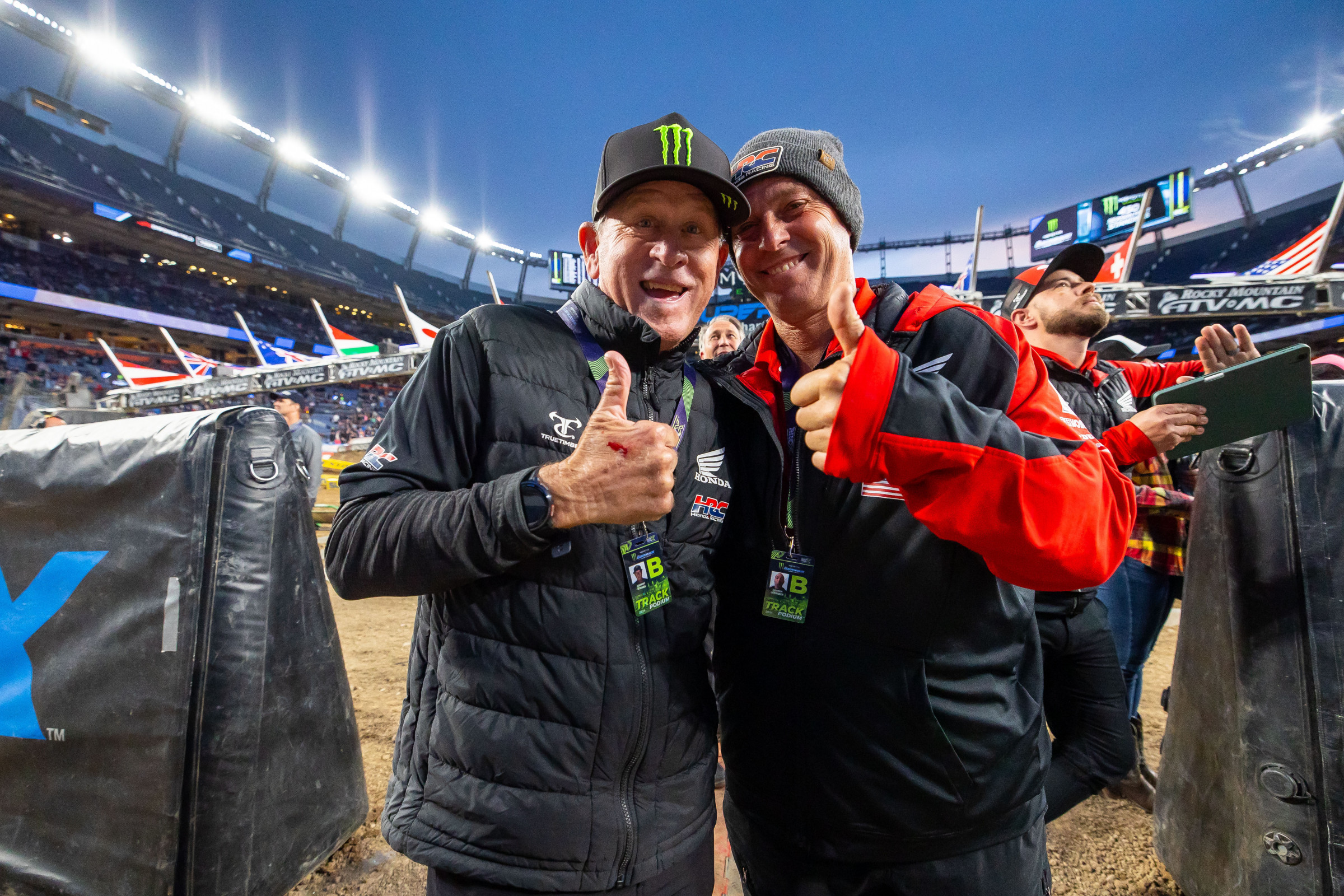 Johnny O'Mara and Darren 