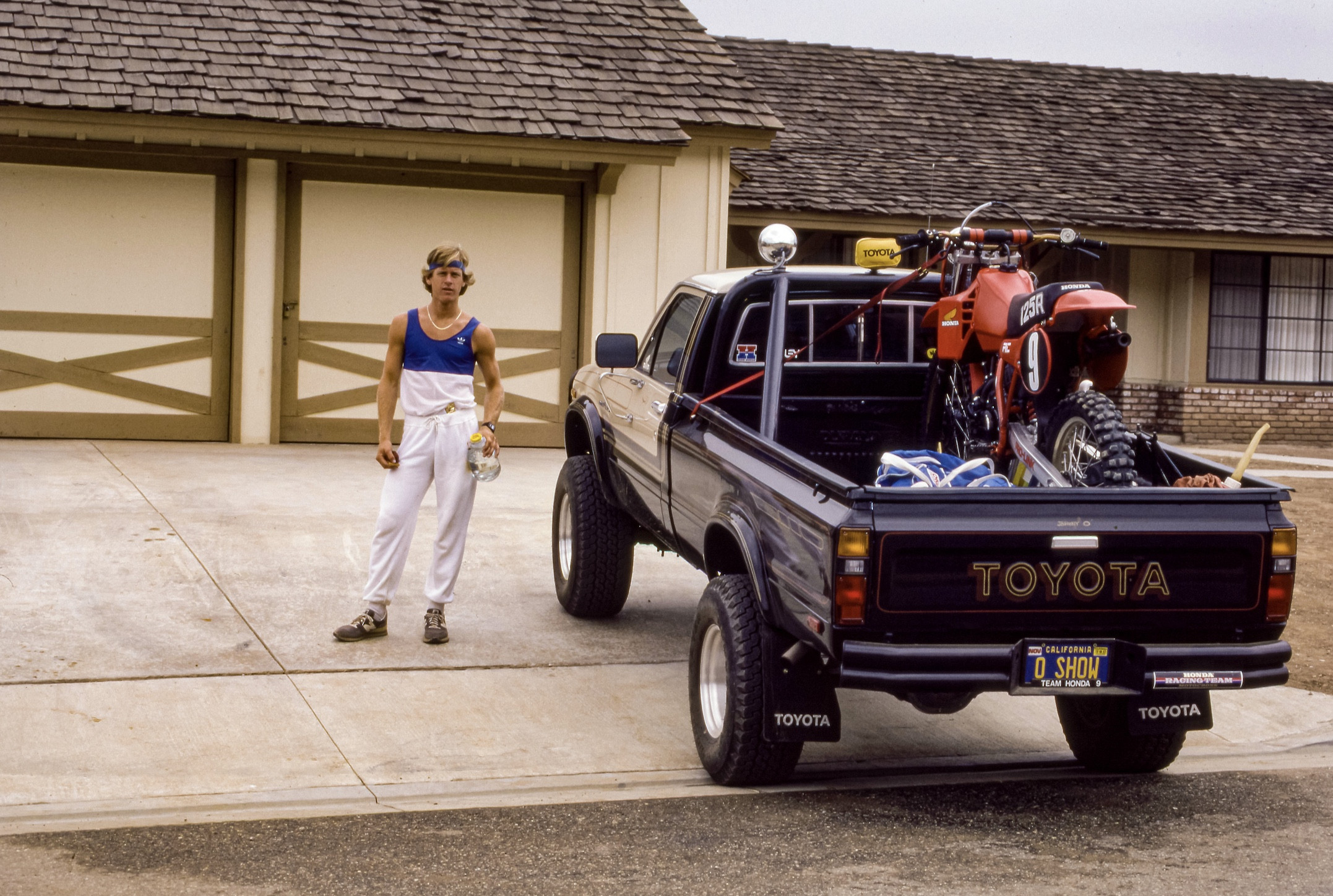 Jett Lawrence is not the first rider with a sense of fashion...