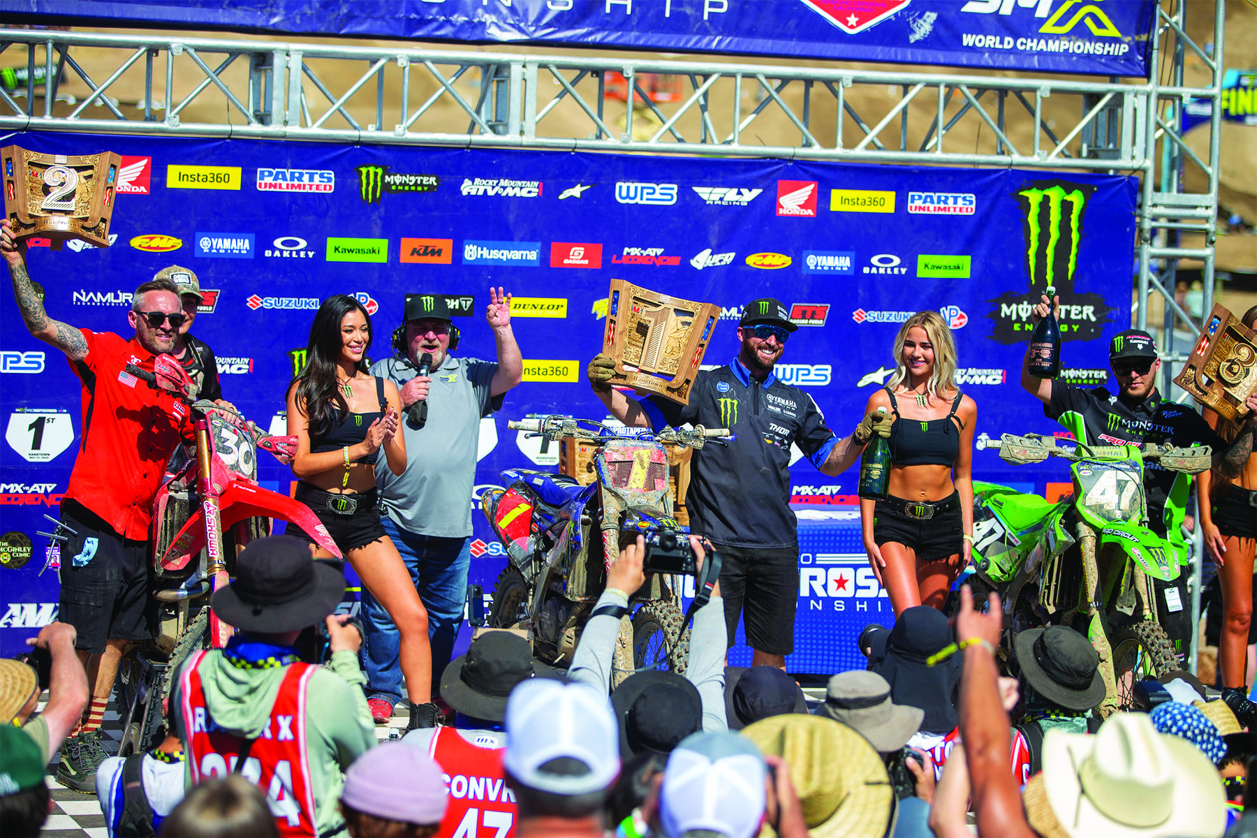 Hangtown podium