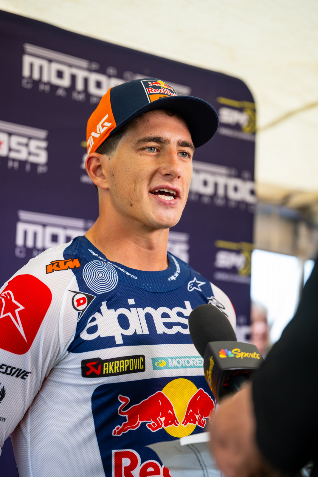 Sexton at press day today.