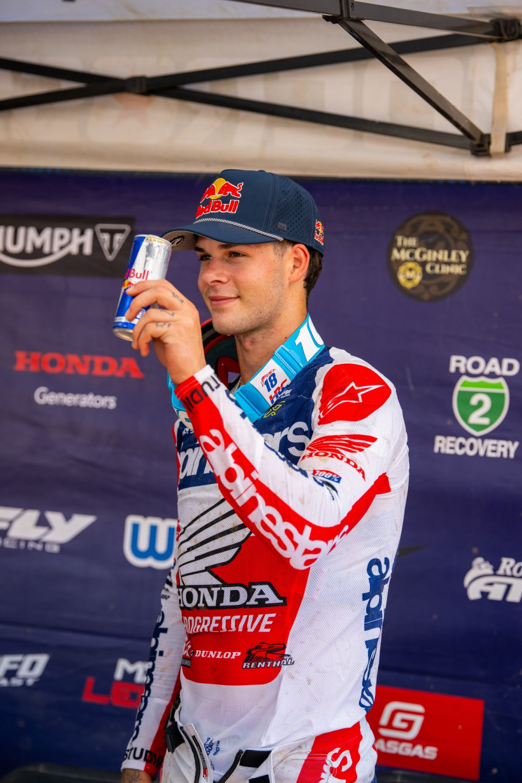 Jett Lawrence tops 450 Class overall qualifying.