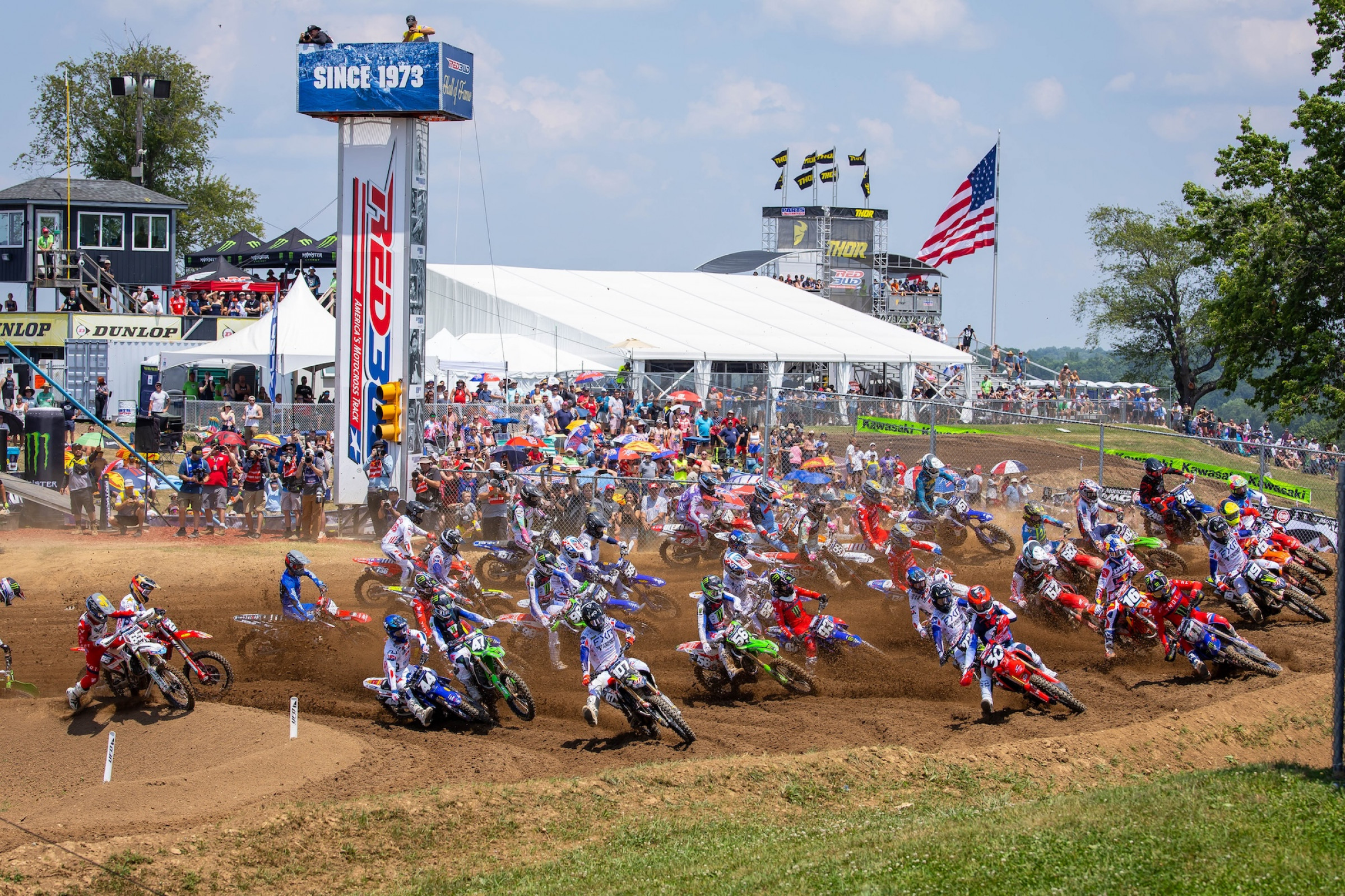 Jett Lawrence and Jo Shimoda Both Deliver 1-1 Days for Honda HRC Progressive at RedBud National