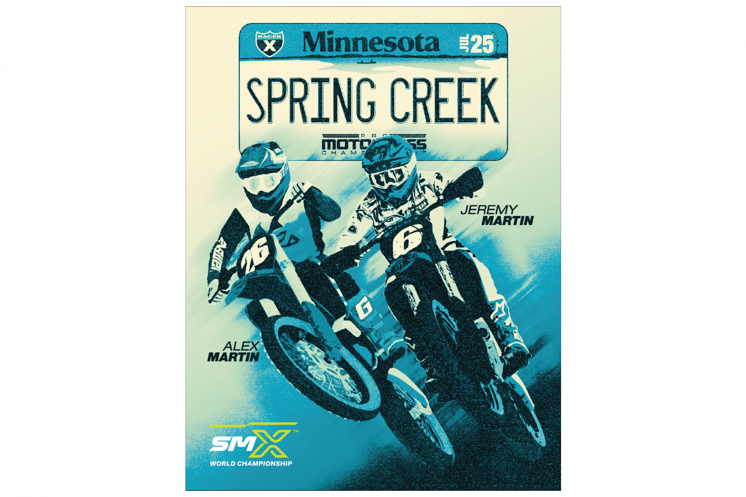 Spring Creek National Event Sticker Available at Moto Tees This Weekend