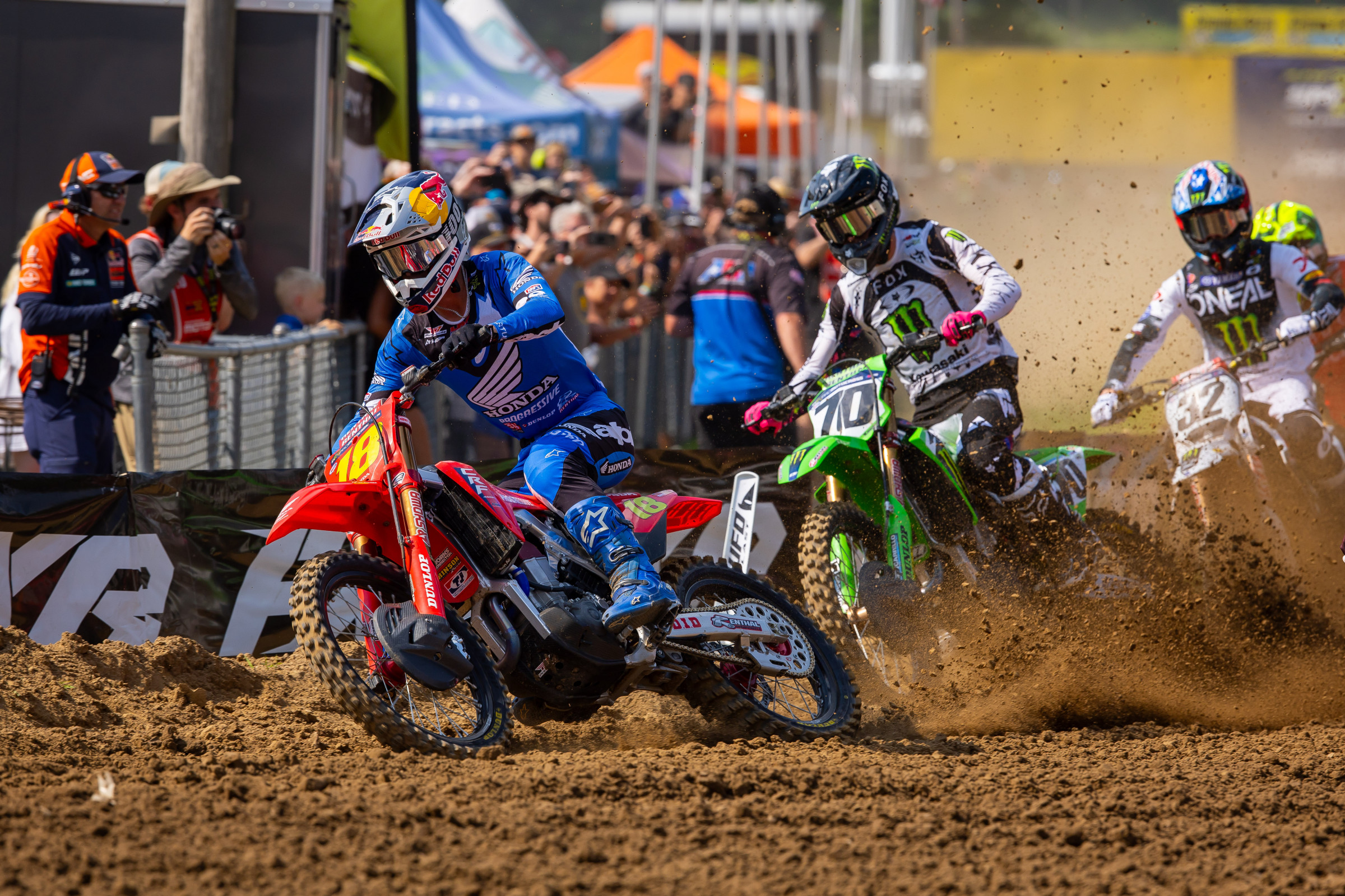 There's not much you can do against a who starts as well as Jett Lawrence, and has Jett Lawrence speed.