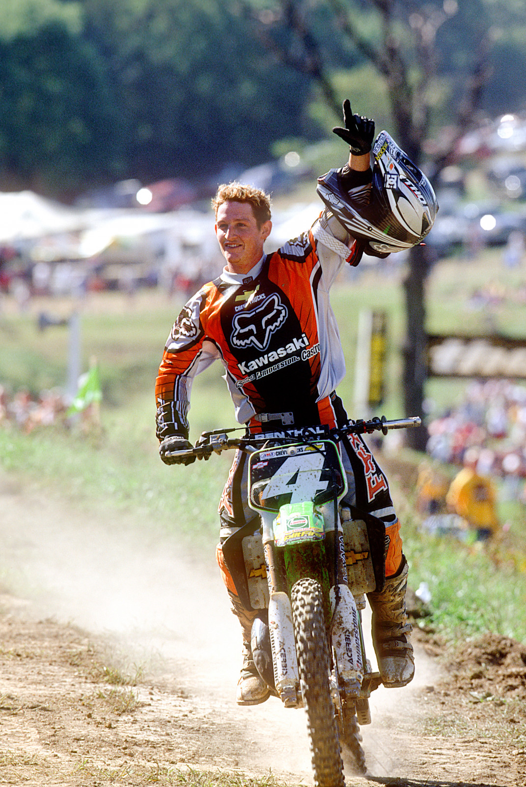 Carmichael in 2001 at Steel City.