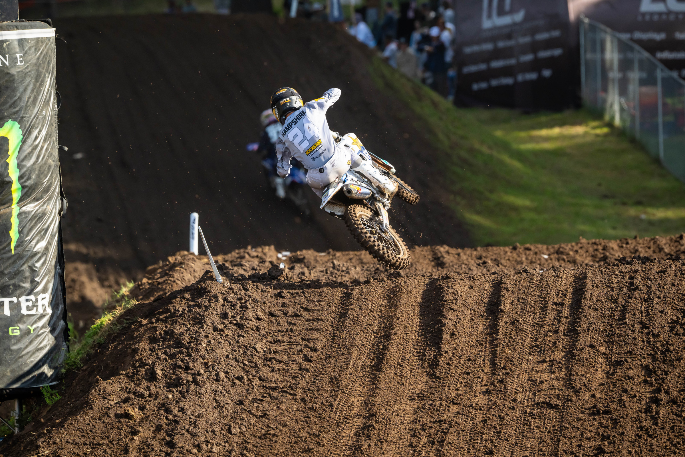 RJ Hampshire continues to impress in his first foray in the 450 Class.