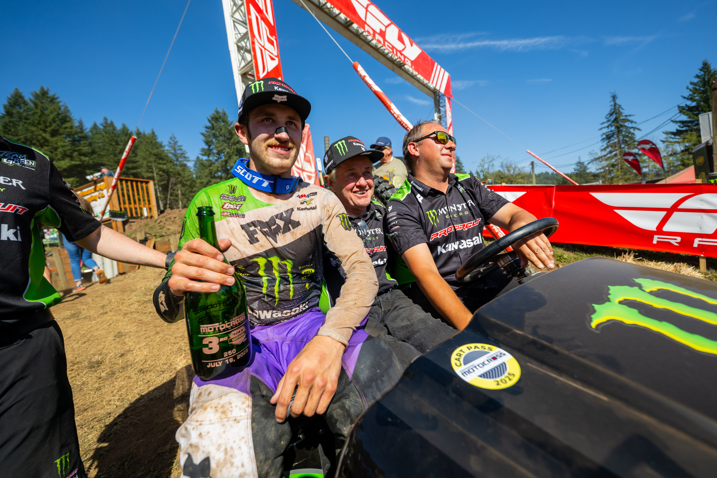 Garrett Marchbanks Lands First Pro Motocross Podium at Washougal National