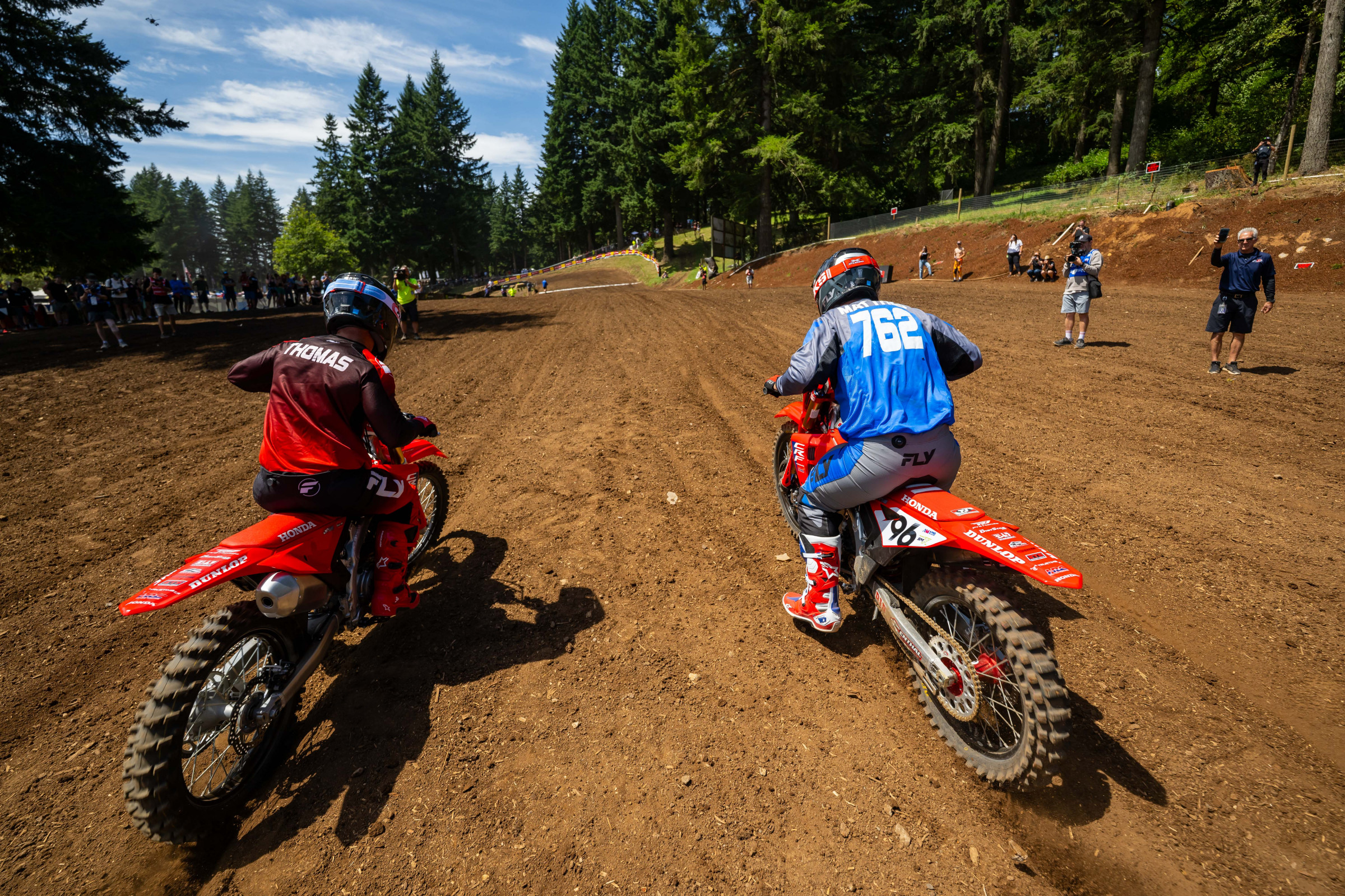 Not a bad jump by Steve!