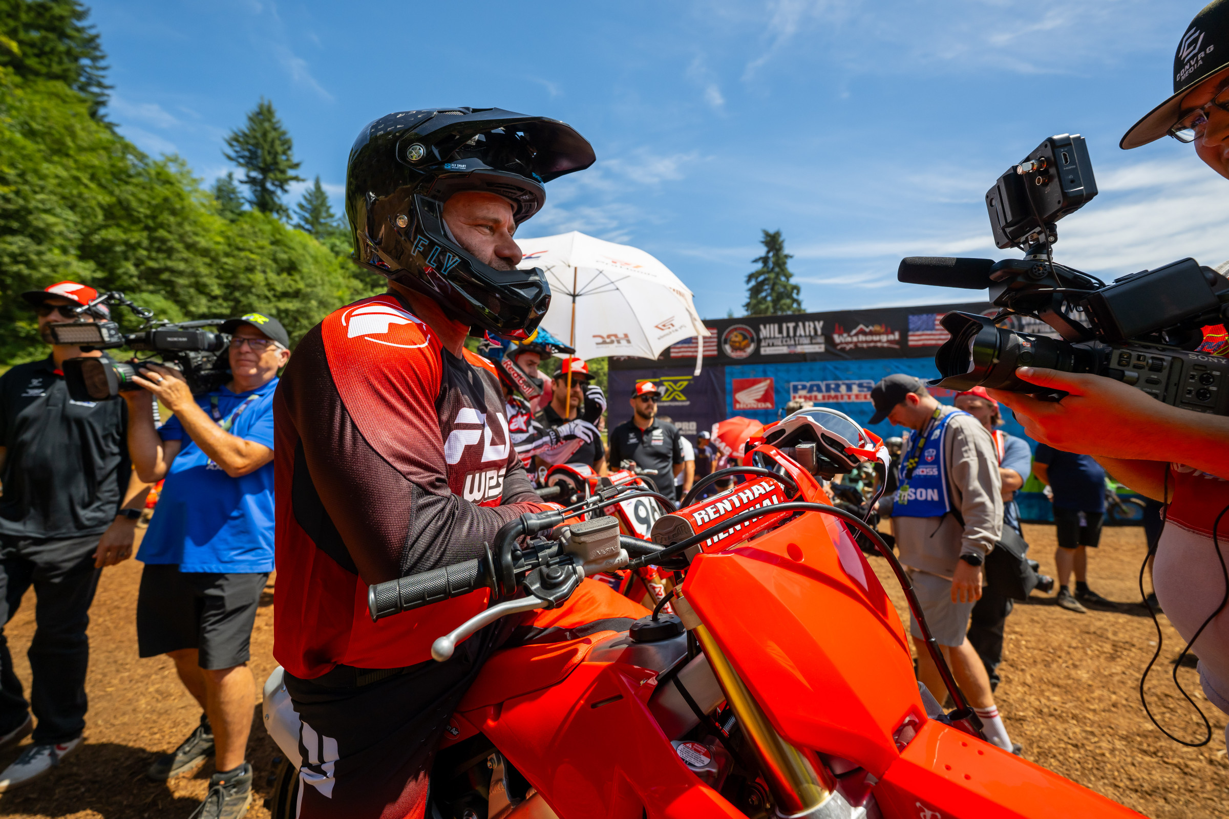 JT back on a bike for the first time in years...