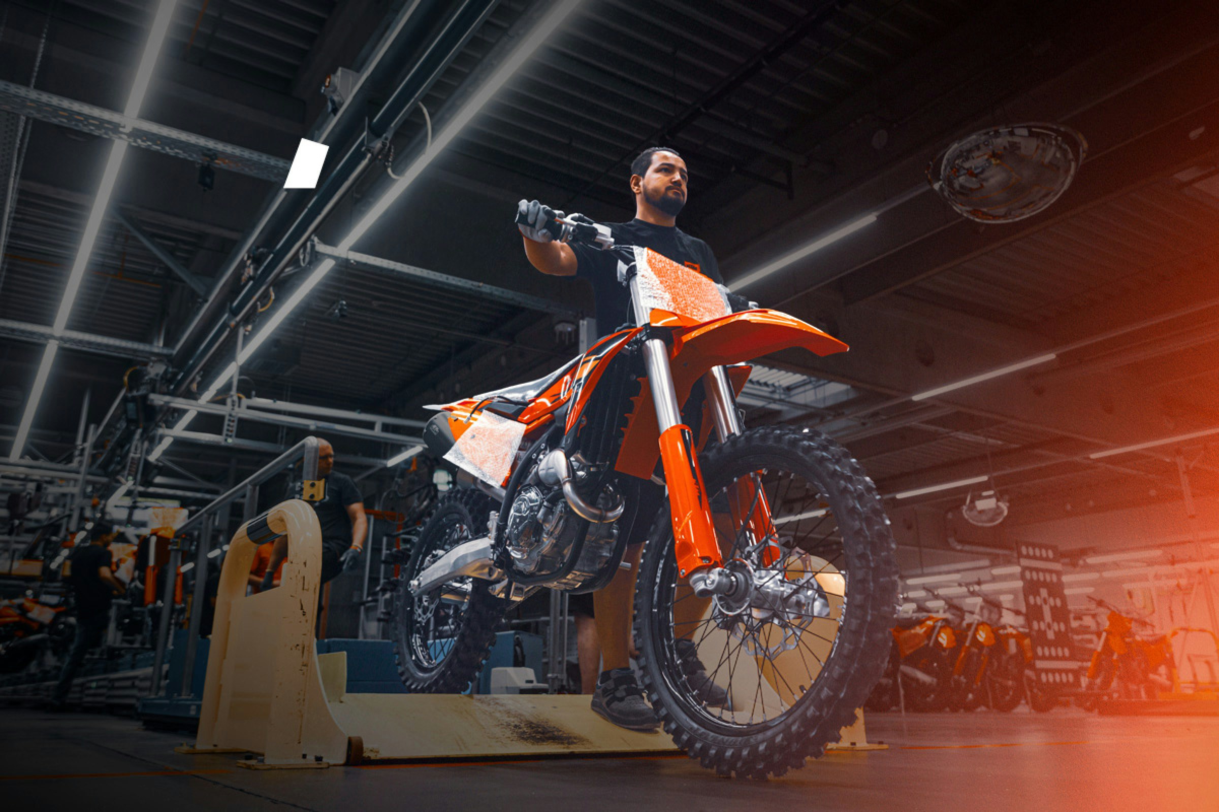 KTM AG Resumes Full Production Operations