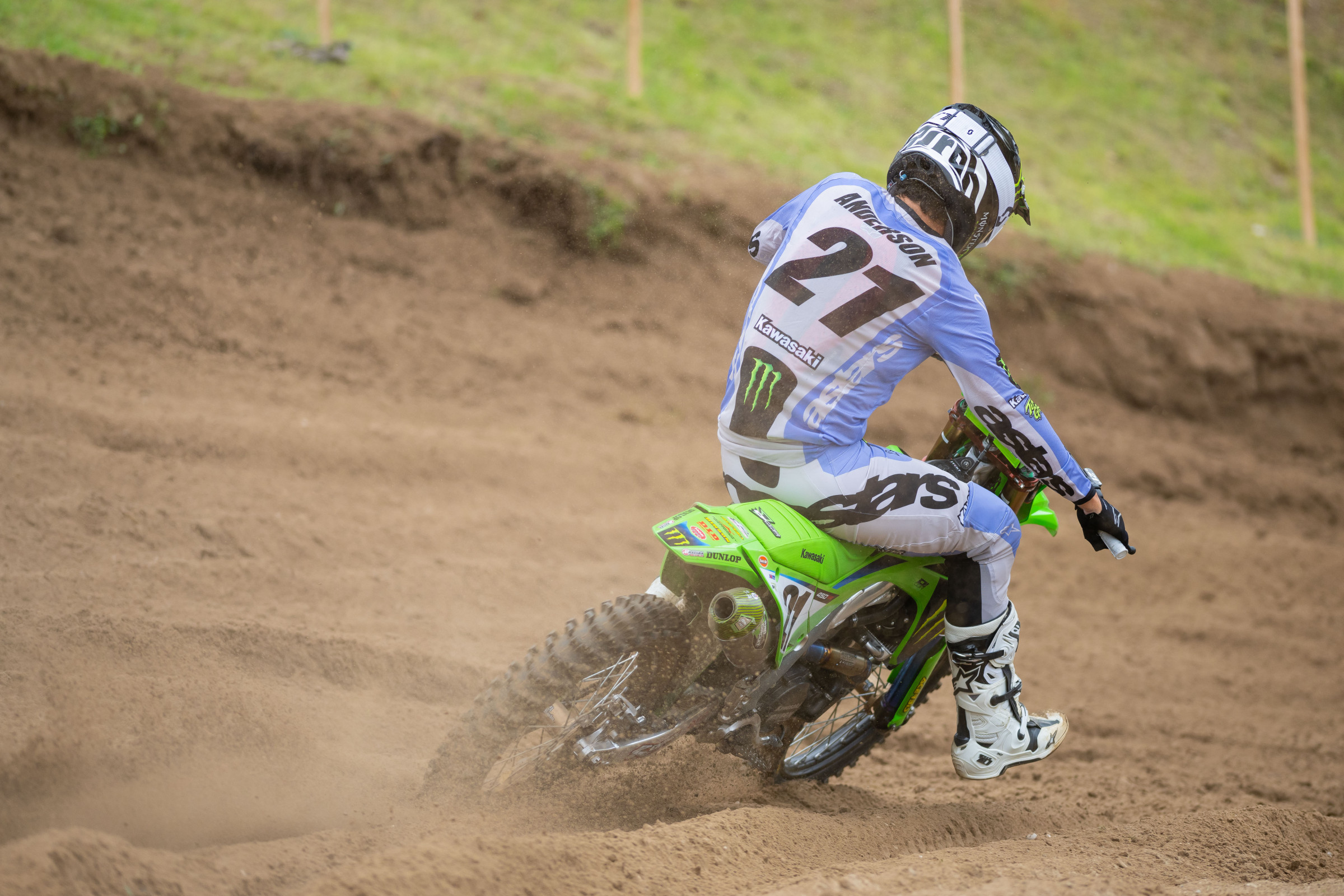 Jason Anderson is one of several riders currently out with health issues.